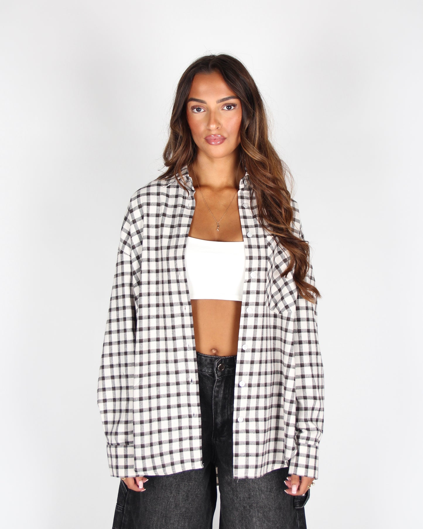Lior Flannel Black