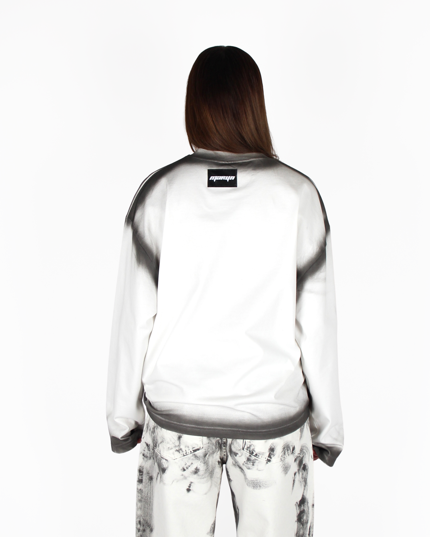 MTL Washed Longsleeve Ecru/Black