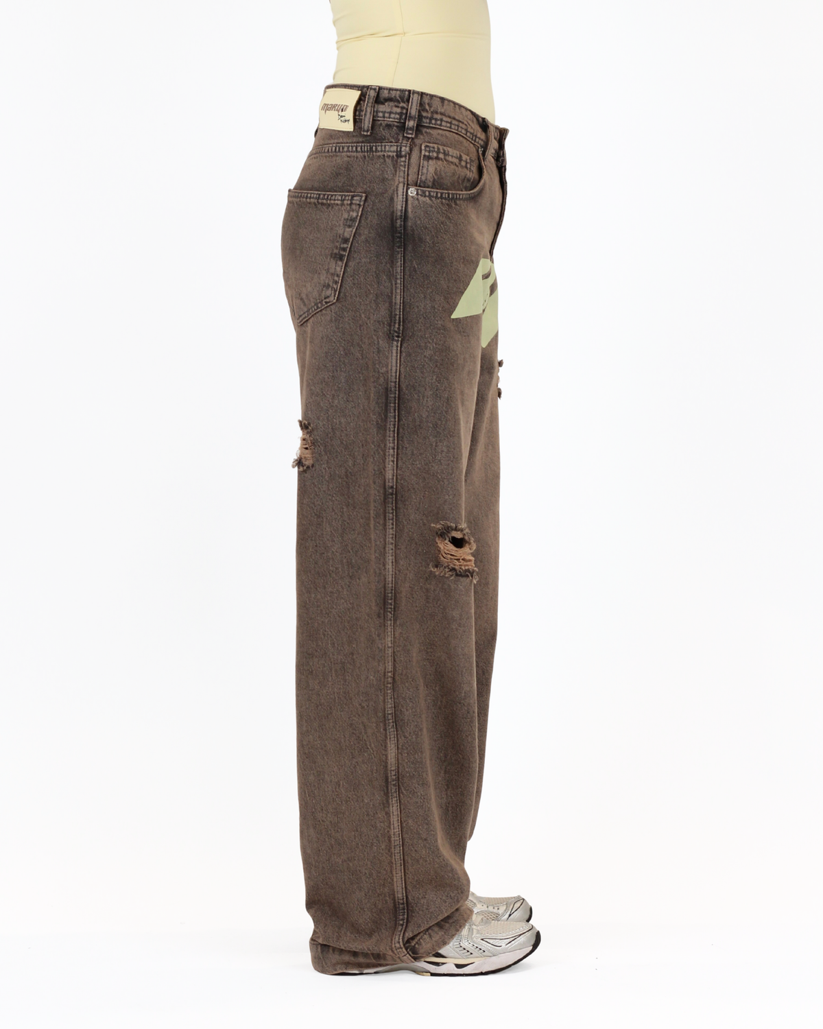 MTL Reversible Straight Leg Jeans