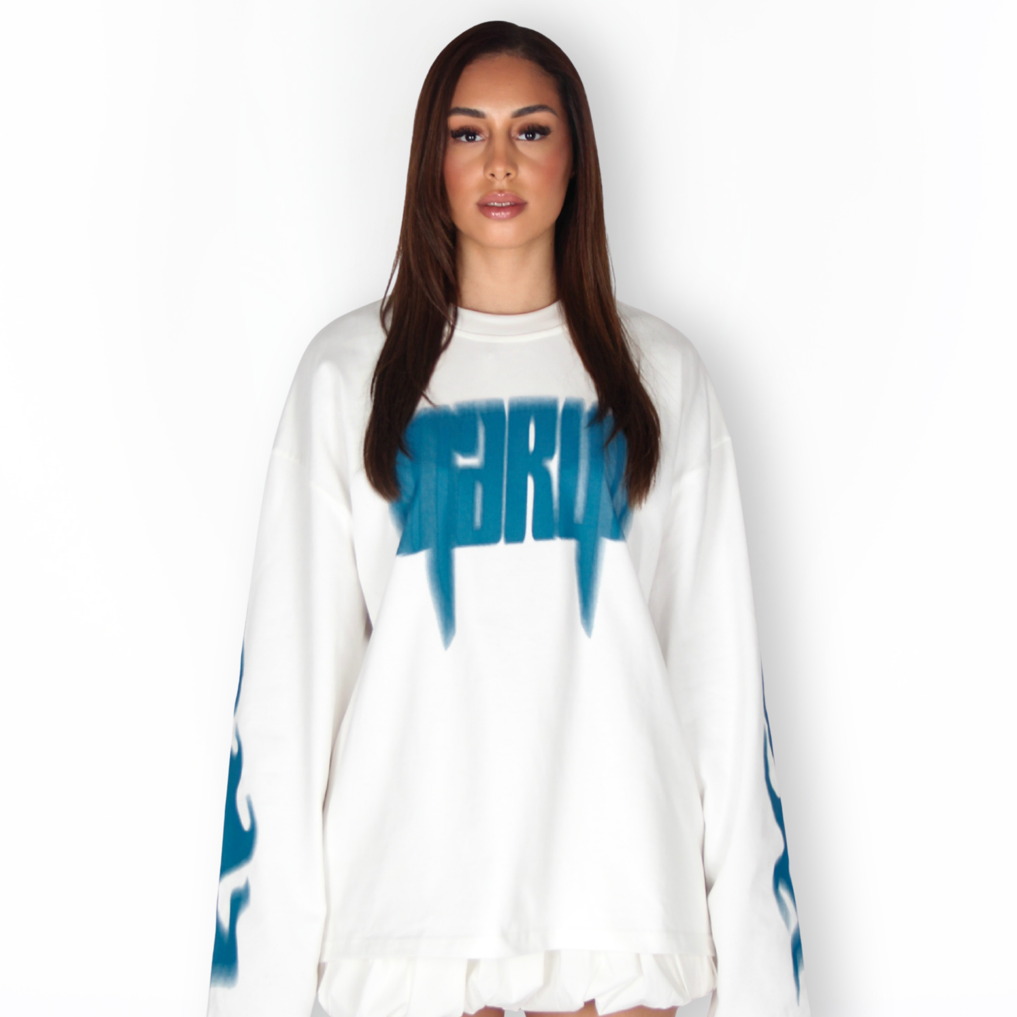 MTL Printed Longsleeve Ecru