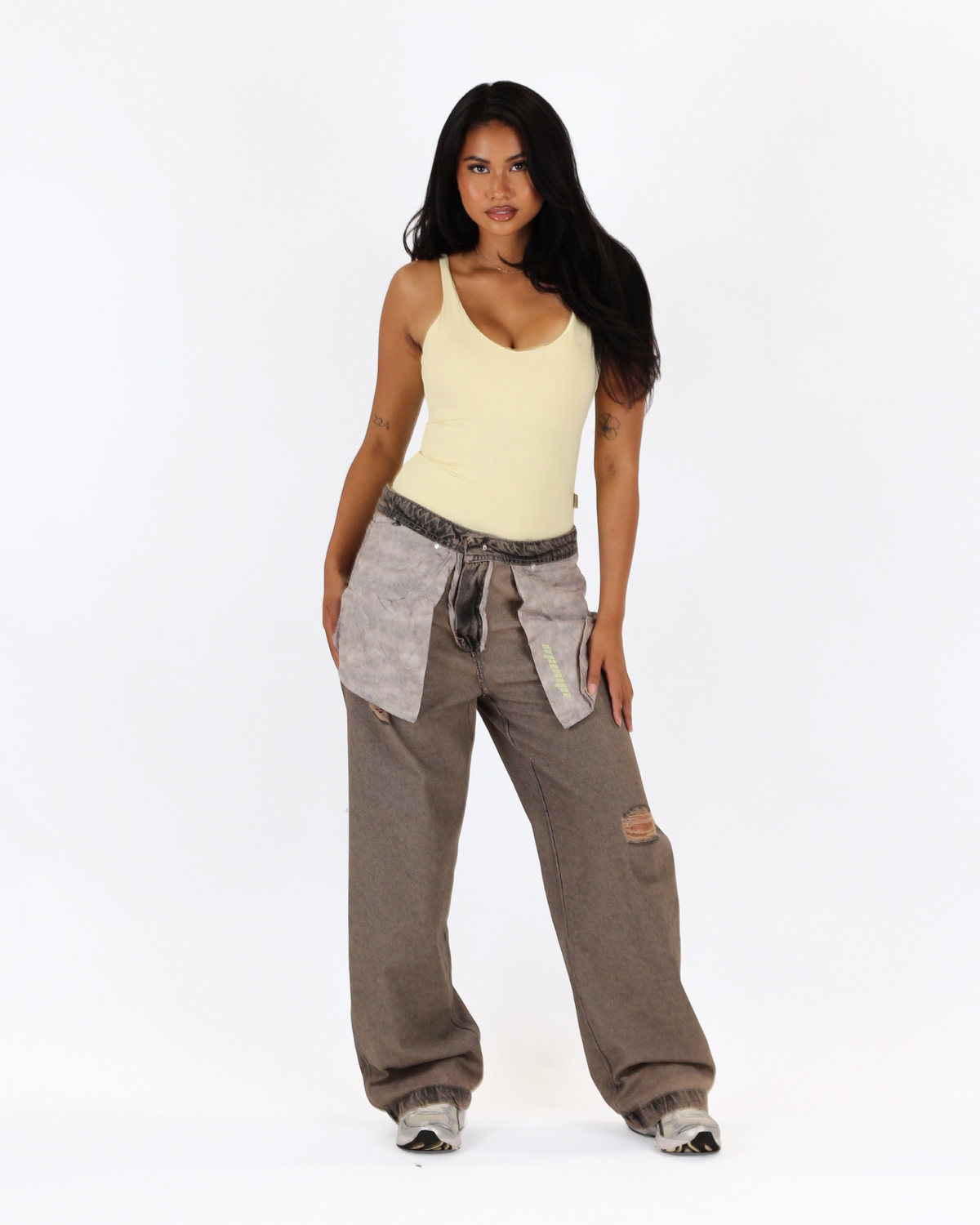 MTL Reversible Straight Leg Jeans