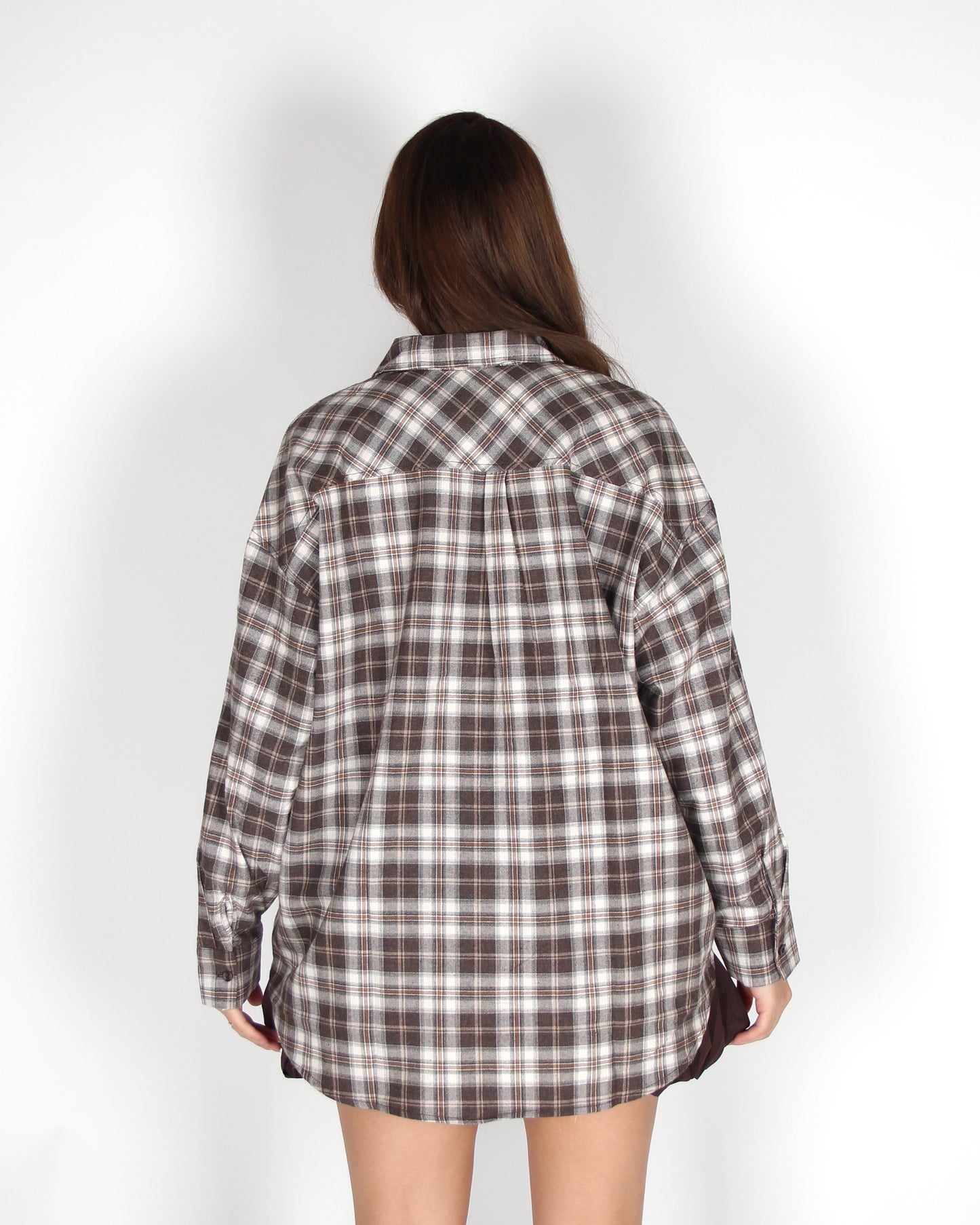 Jordan Flannel Brown