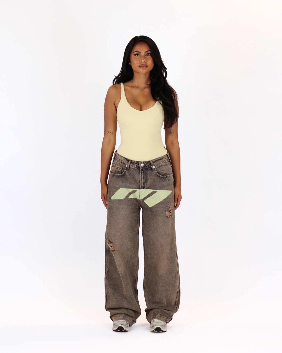 MTL Reversible Straight Leg Jeans