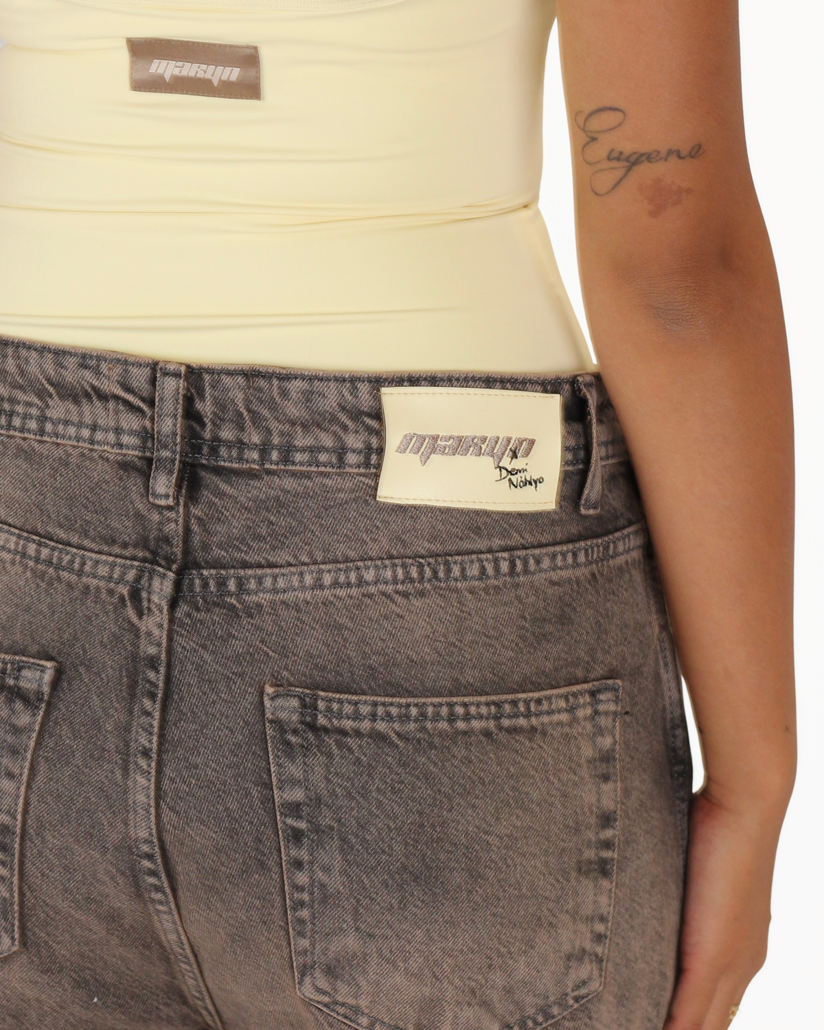 MTL Reversible Straight Leg Jeans
