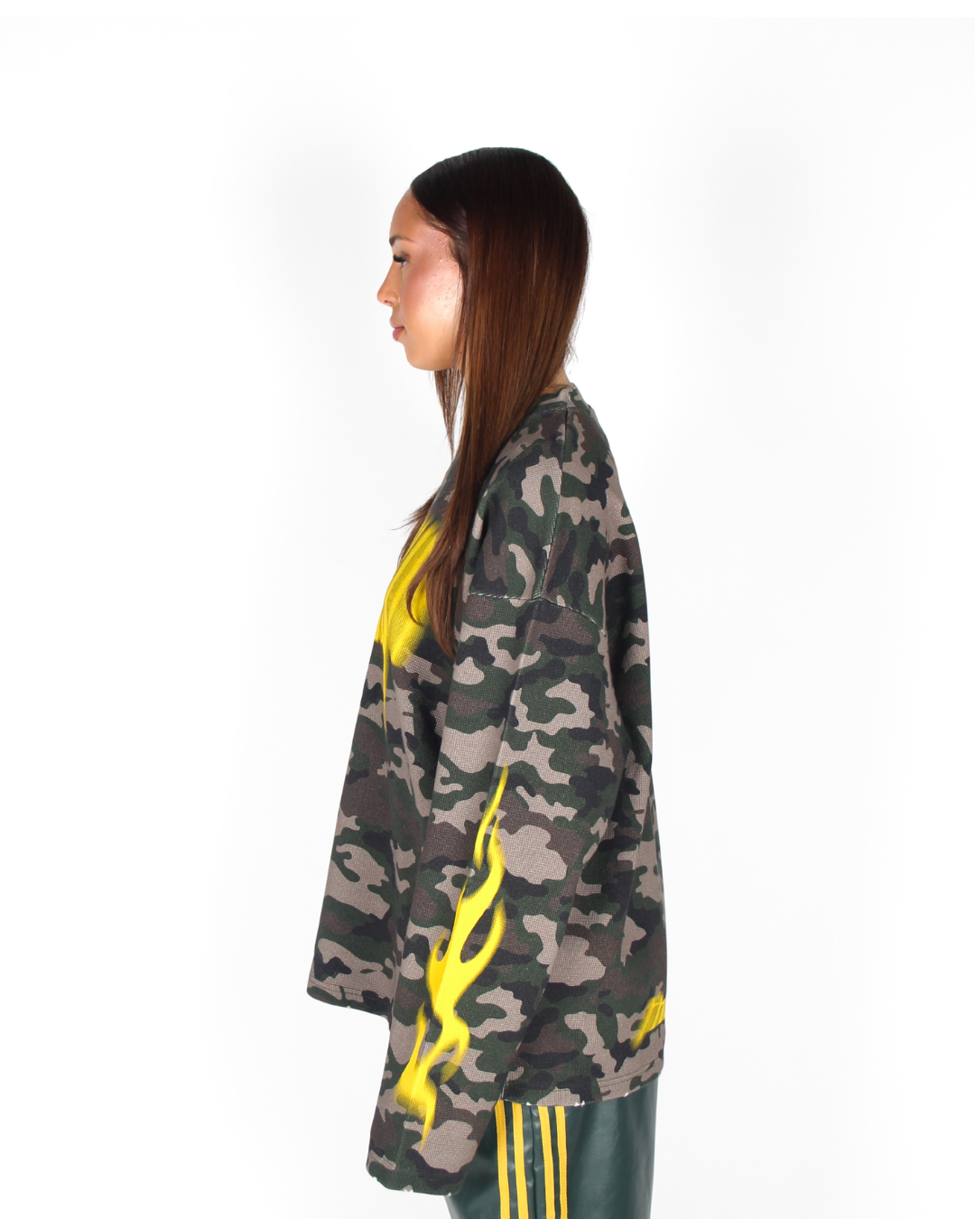 PRE-ORDER MTL Printed Waffle Camo Longsleeve