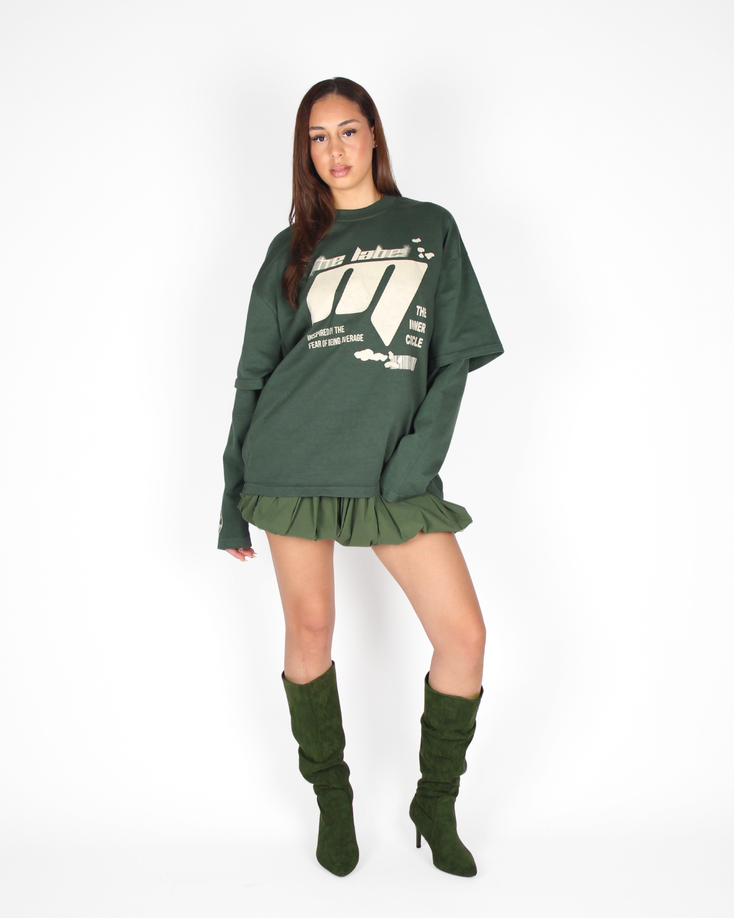 MTL Double Layered Longsleeve Green