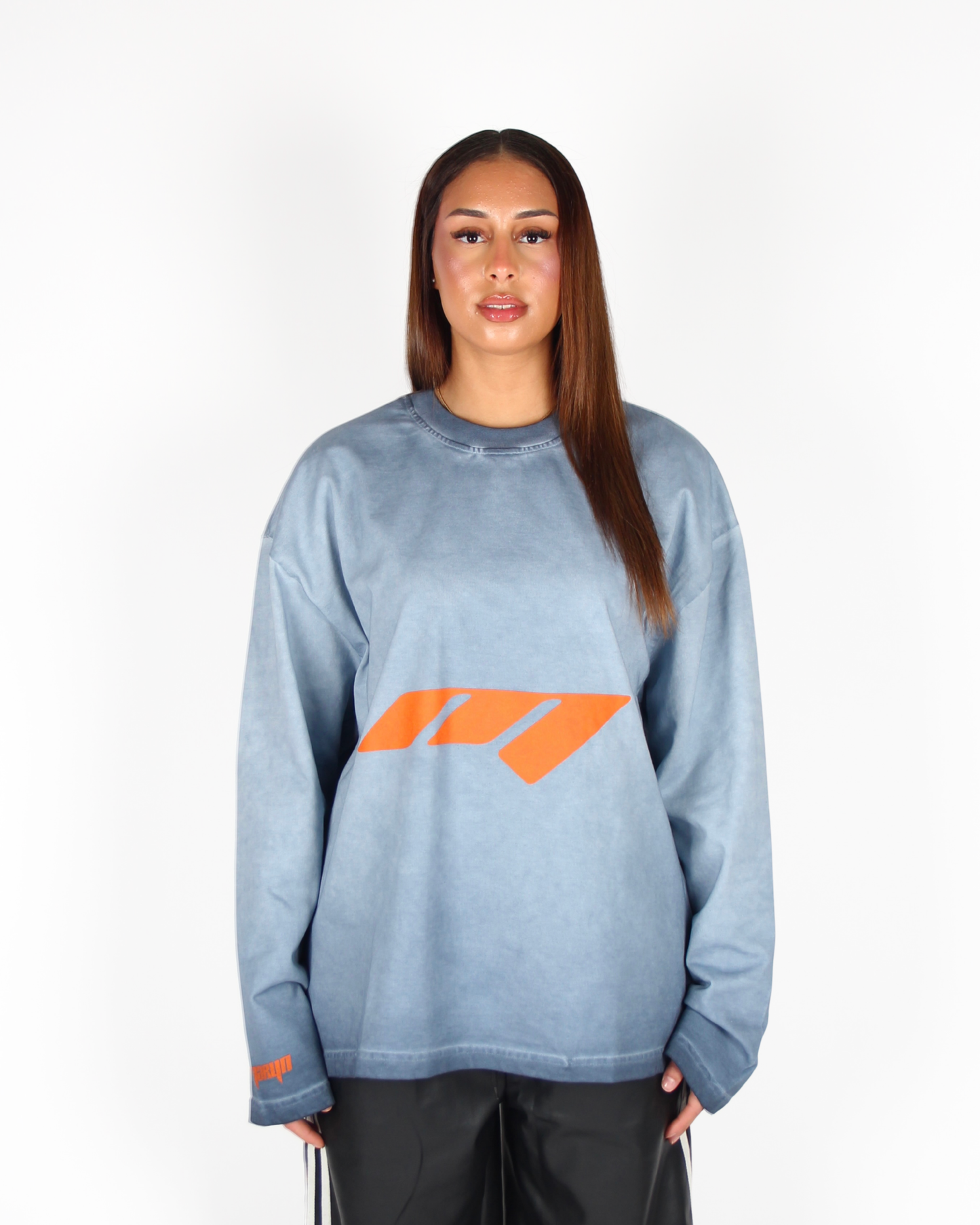 MTL Printed Longsleeve Blue/Orange