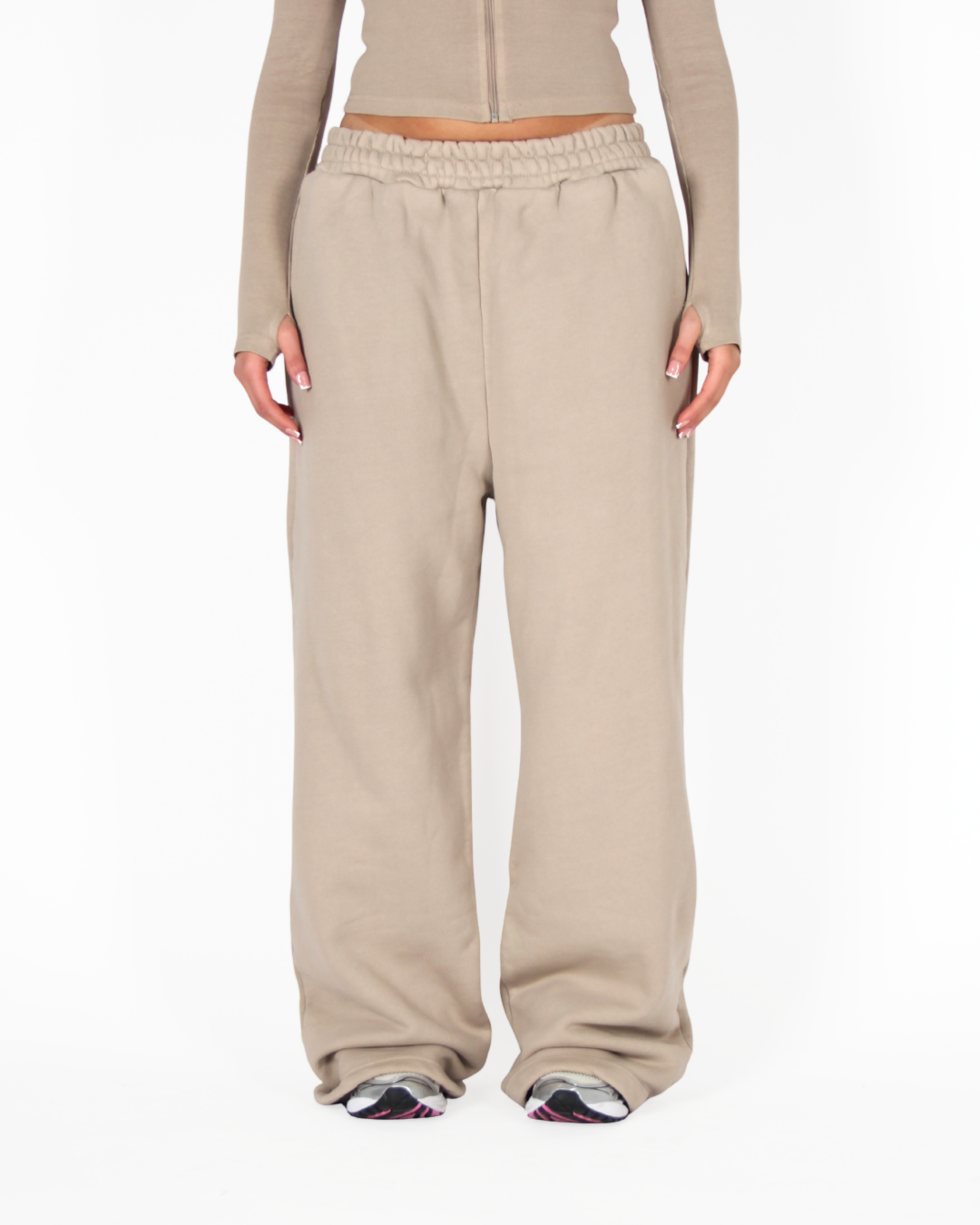 MTL Oversized Joggers Beige