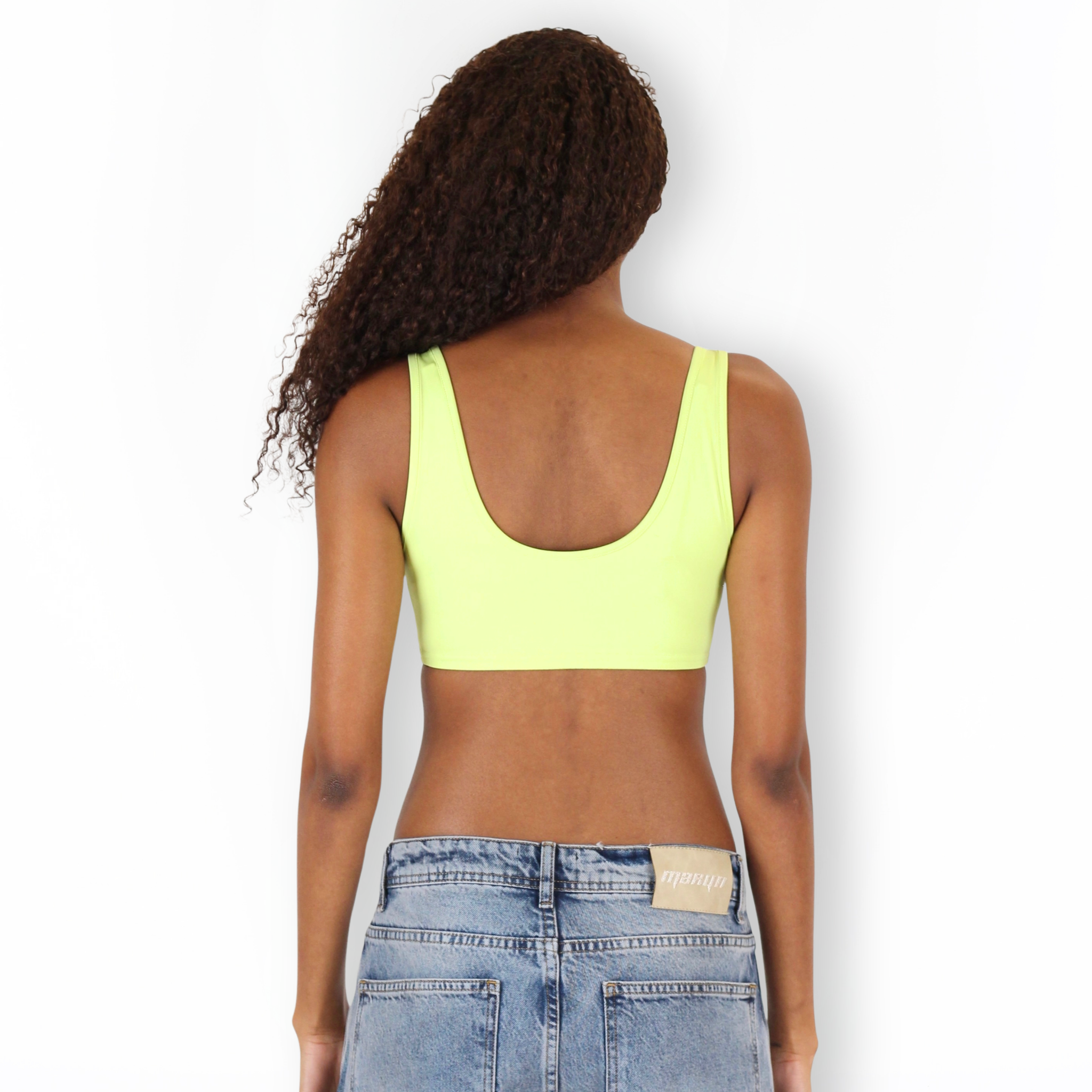 MTL Mini Logo Top Neon Yellow