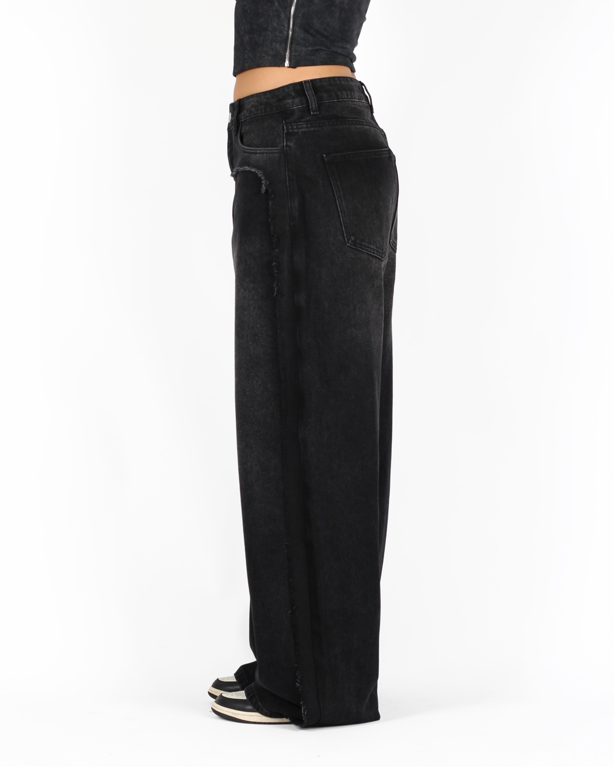 MTL Reworked Straight Leg Jeans Black