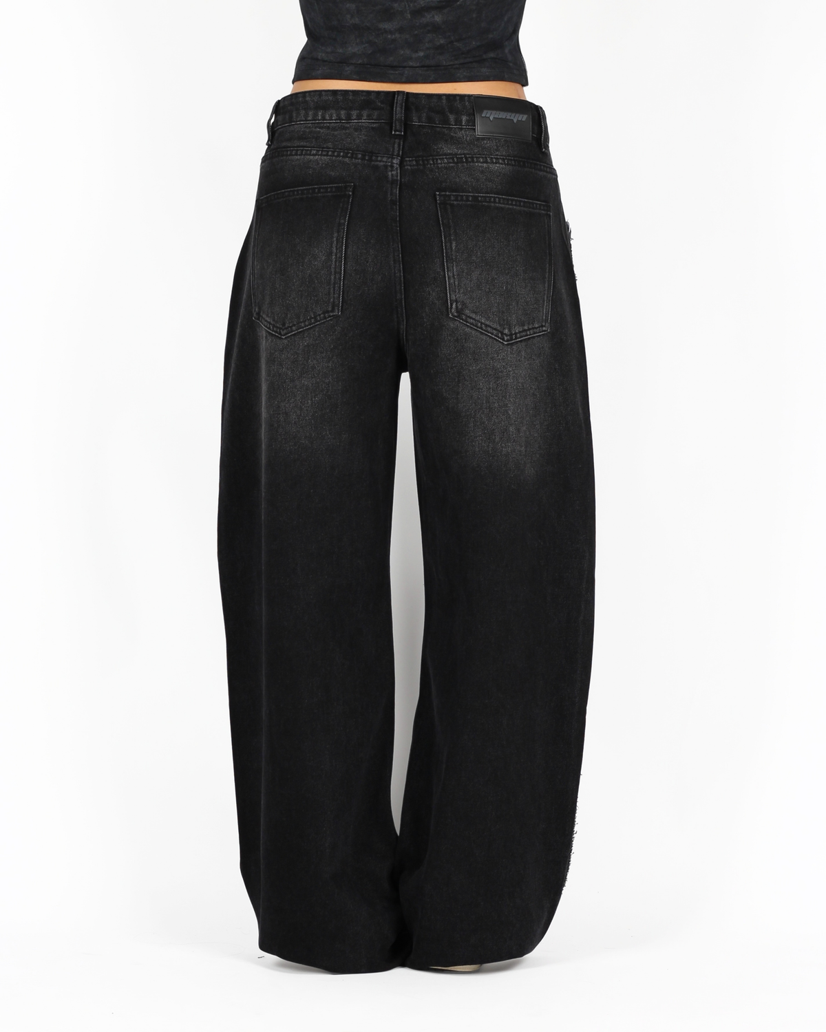 MTL Reworked Straight Leg Jeans Black