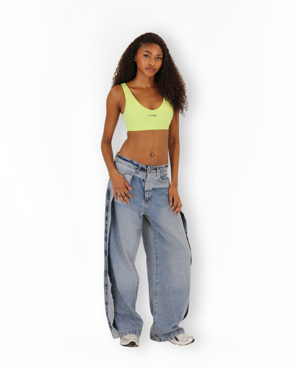 MTL Mini Logo Top Neon Yellow