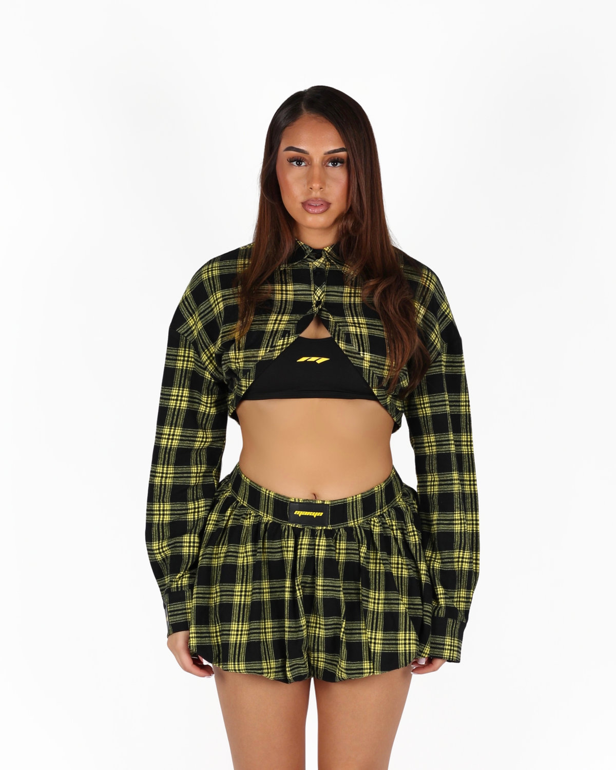 MTL Mini Logo Top Black/Yellow