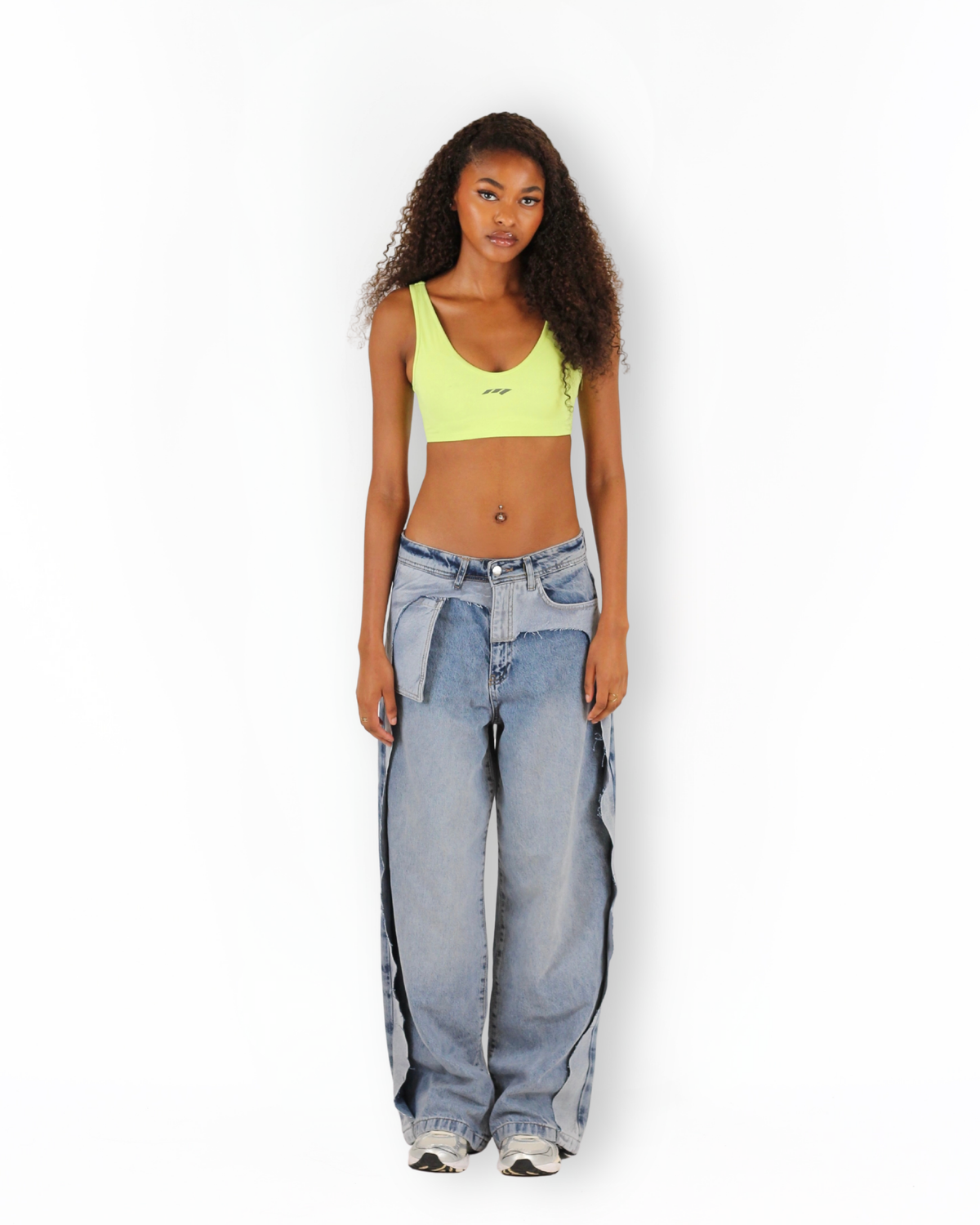 MTL Mini Logo Top Neon Yellow