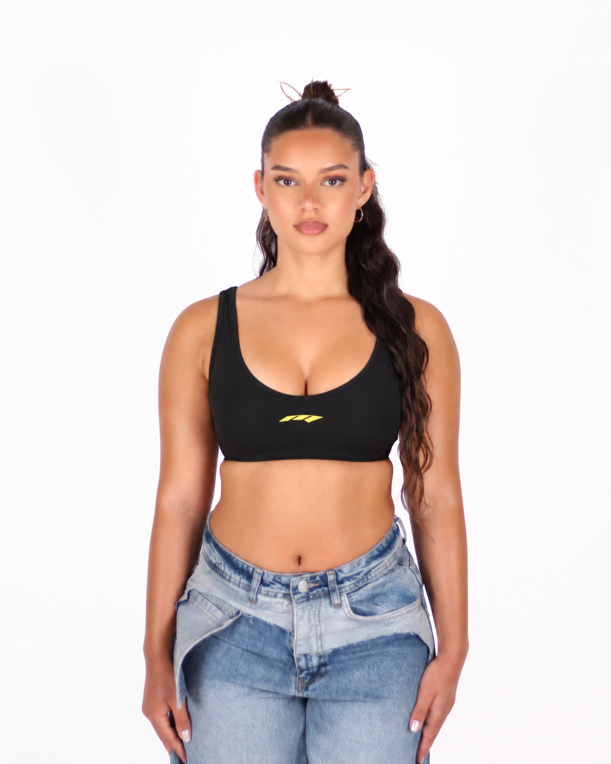MTL Mini Logo Top Black/Yellow