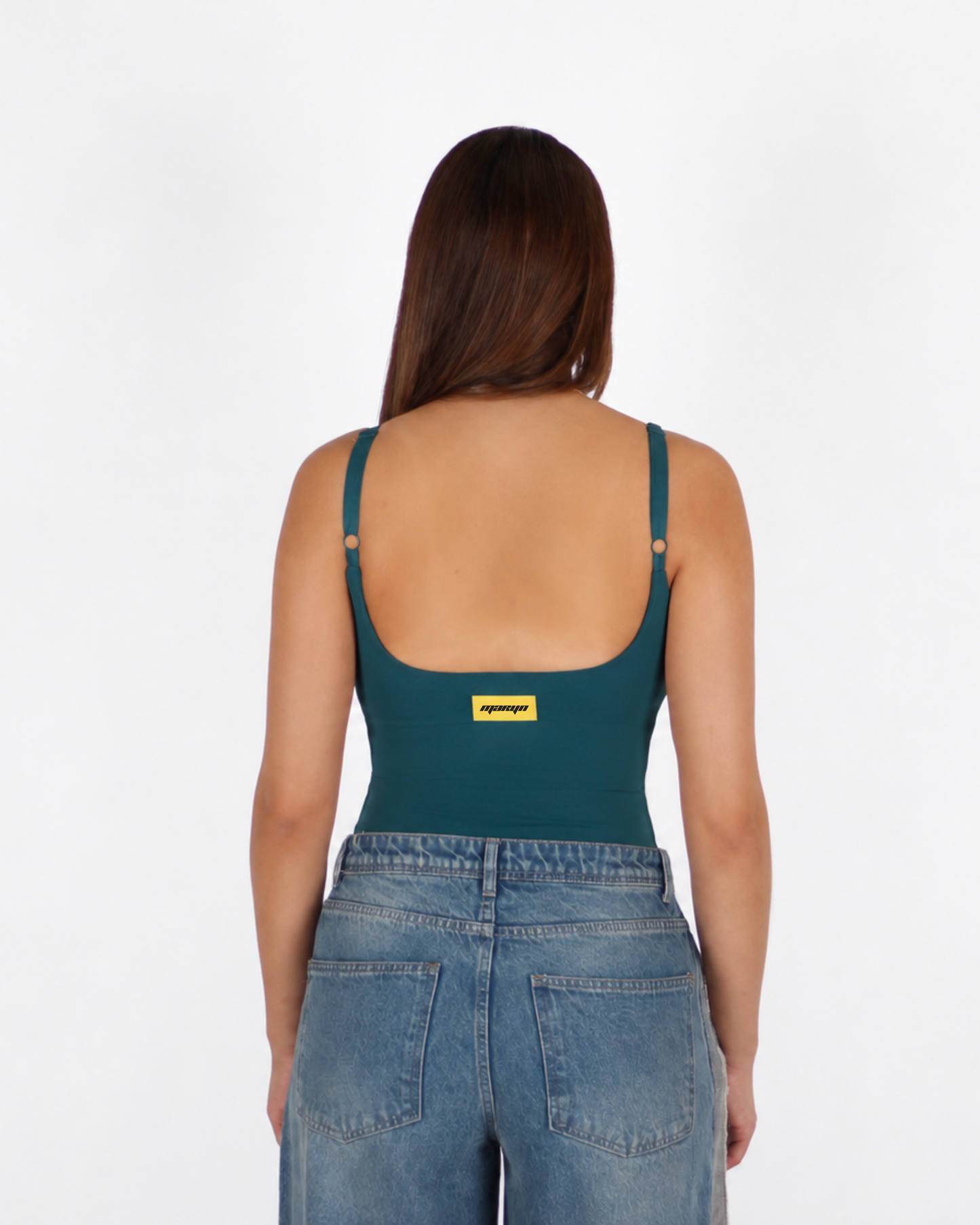 PRE-ORDER MTL Sculpting Label Bodysuit Green