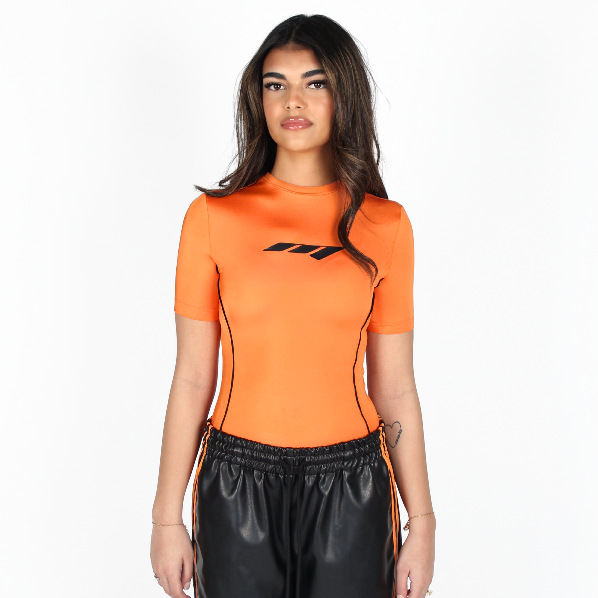 PRE-ORDER MTL Short Sleeve Bodysuit Orange