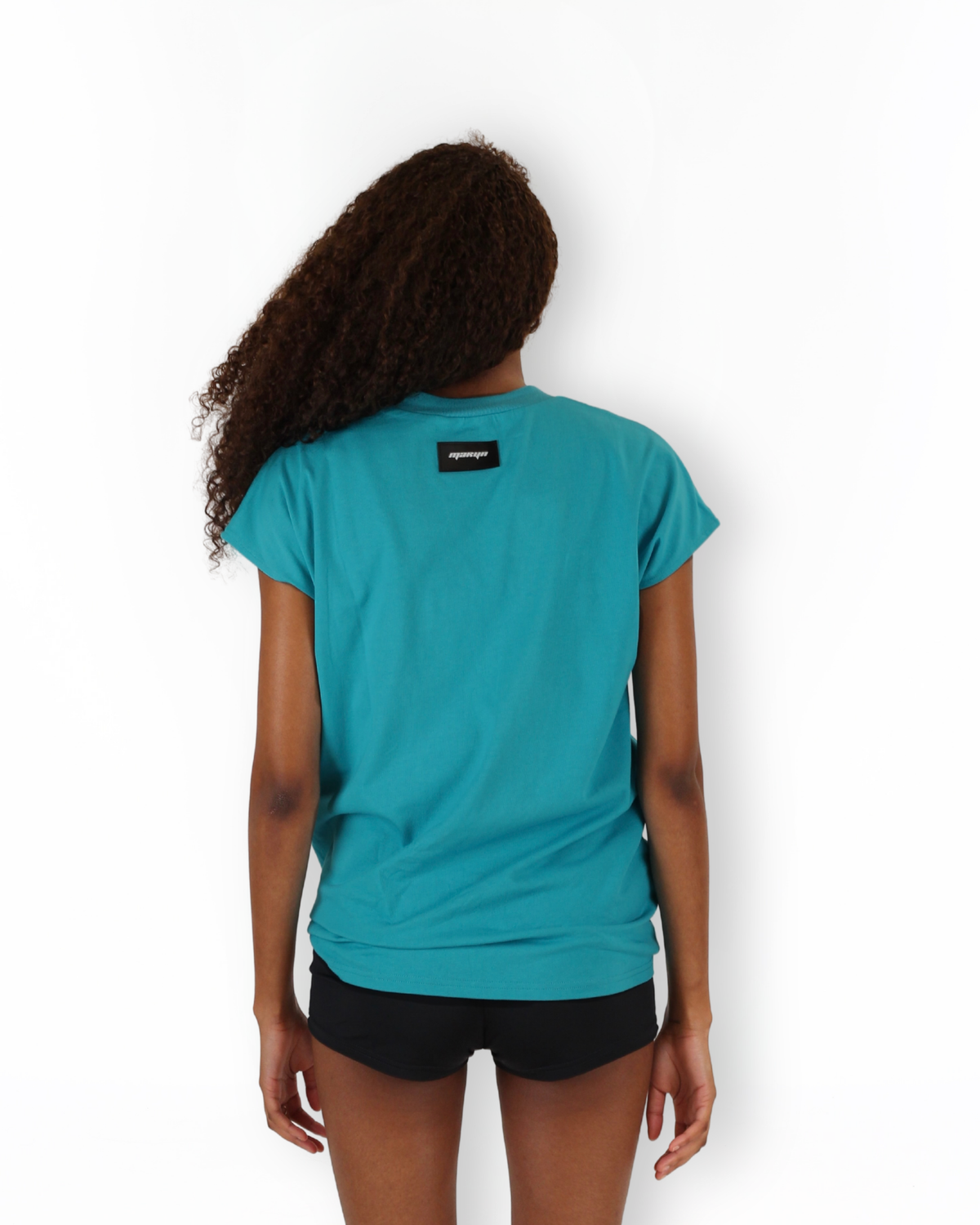 MTL Sleeveless Zipper Shirt Teal
