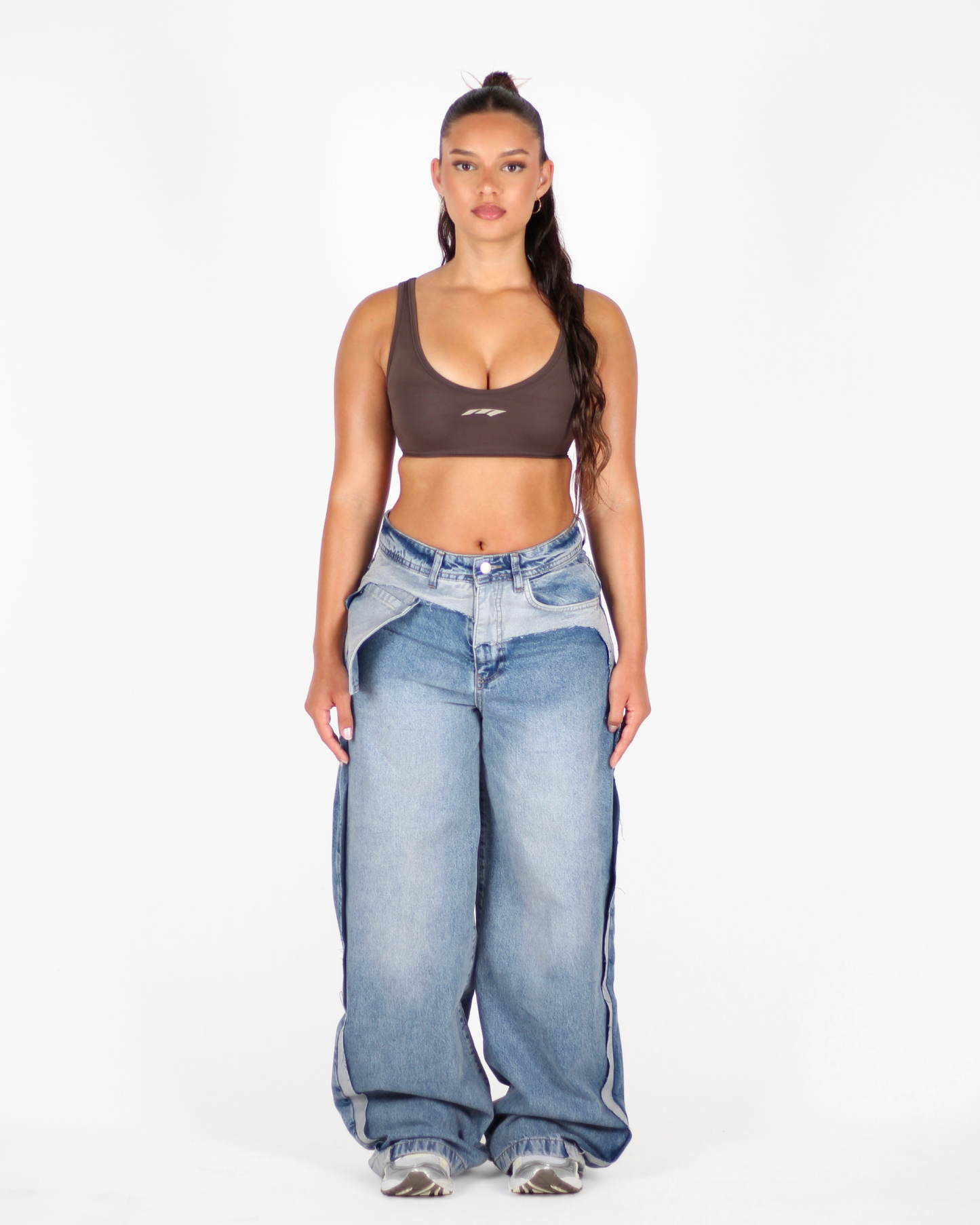 MTL Mini Logo Top Taupe