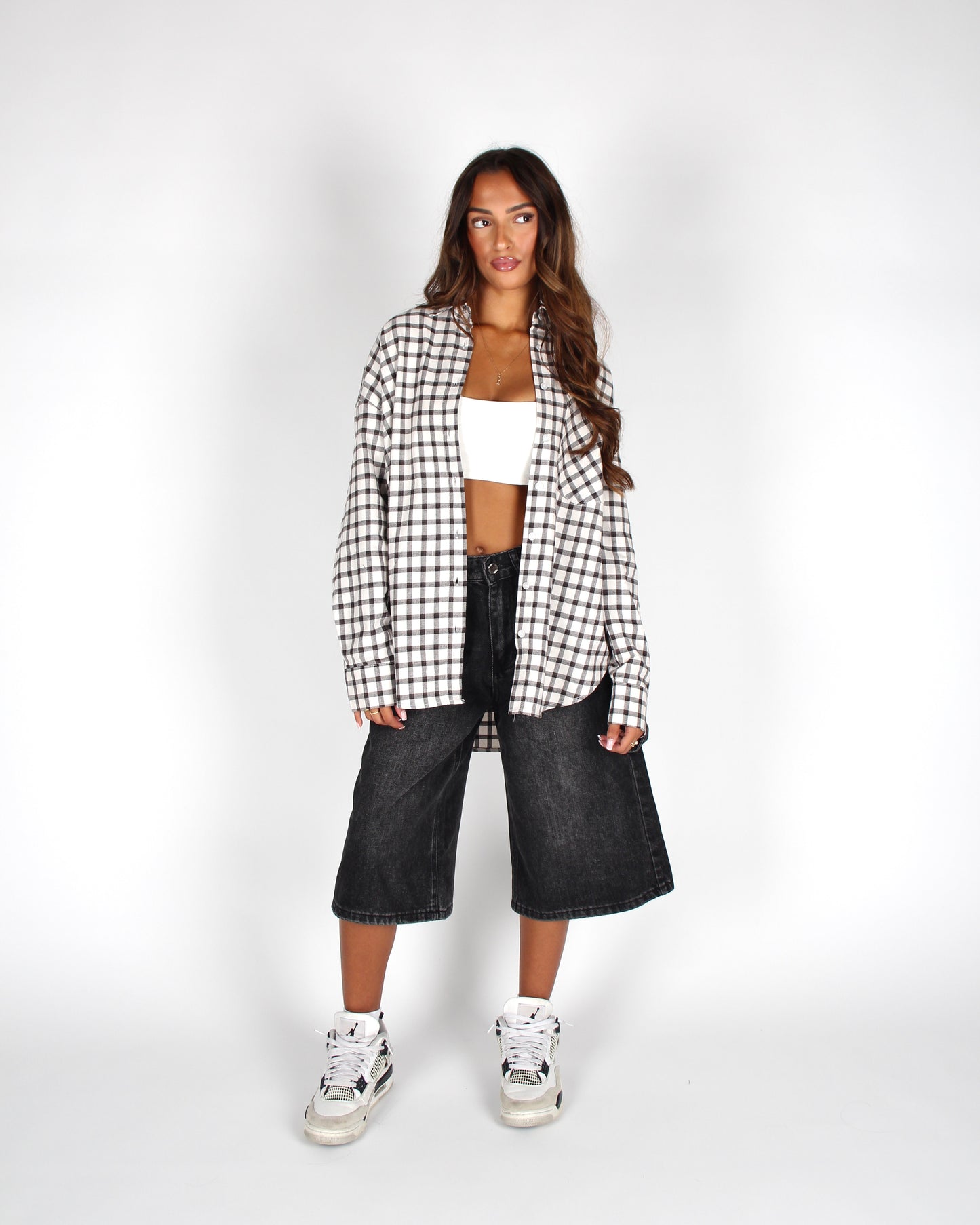 Lior Flannel Black