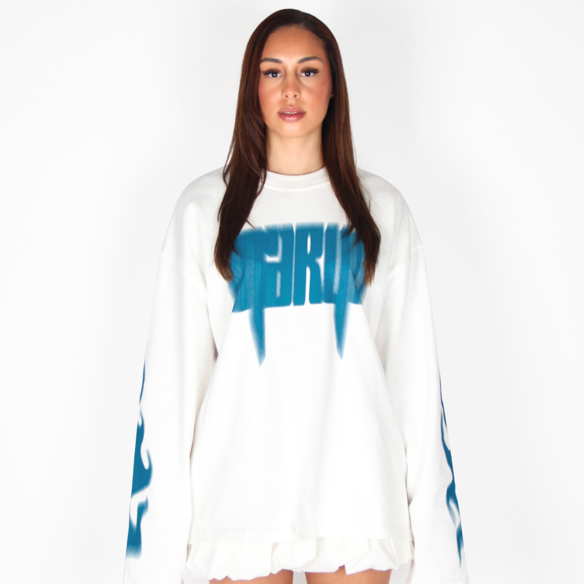 MTL Printed Longsleeve Ecru