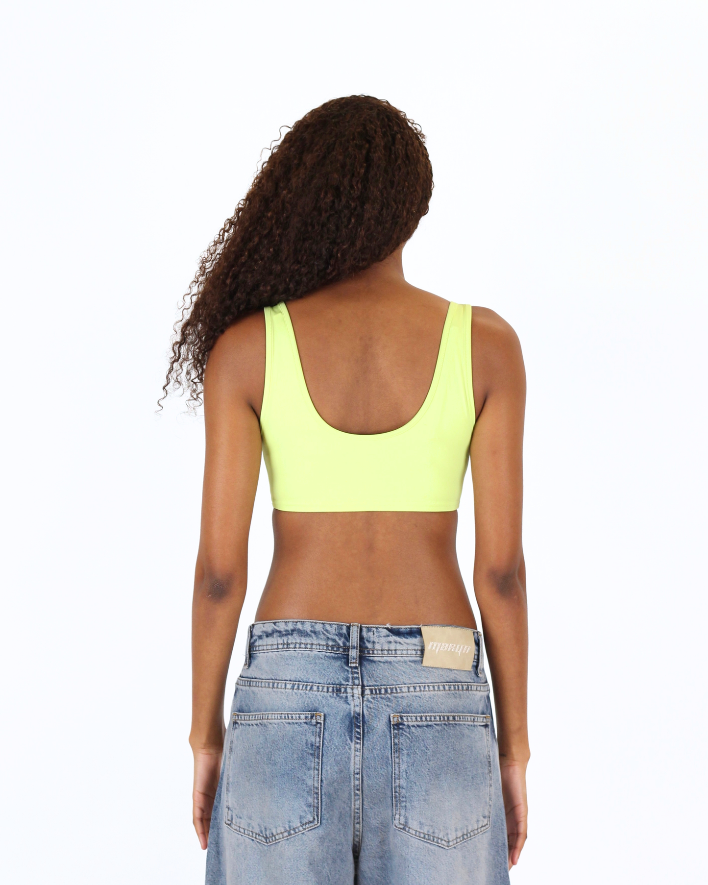 MTL Mini Logo Top Neon Yellow
