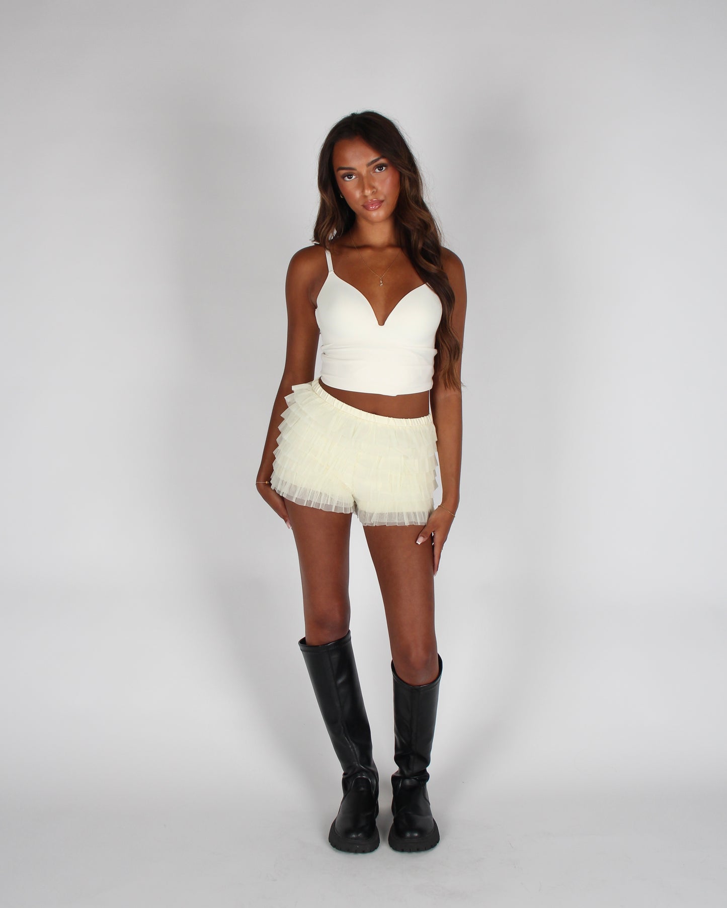 Sadie Shorts Beige