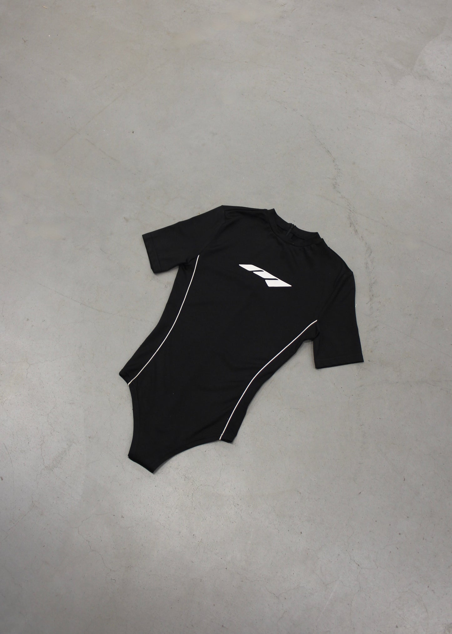 MTL Short Sleeve Bodysuit Black