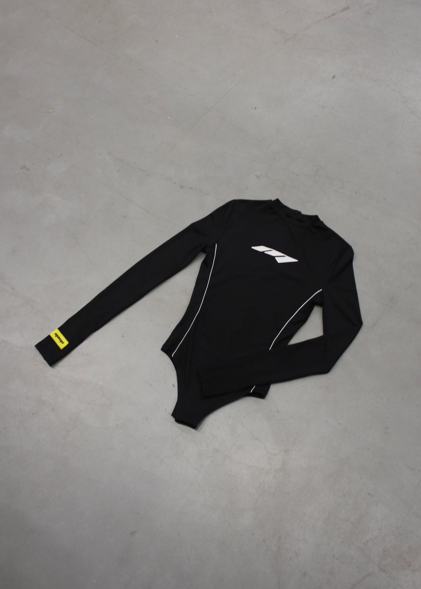 MTL Long Sleeve Bodysuit Black