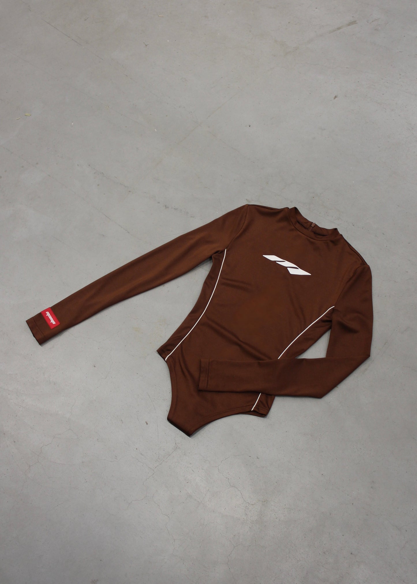 MTL Long Sleeve Bodysuit Brown
