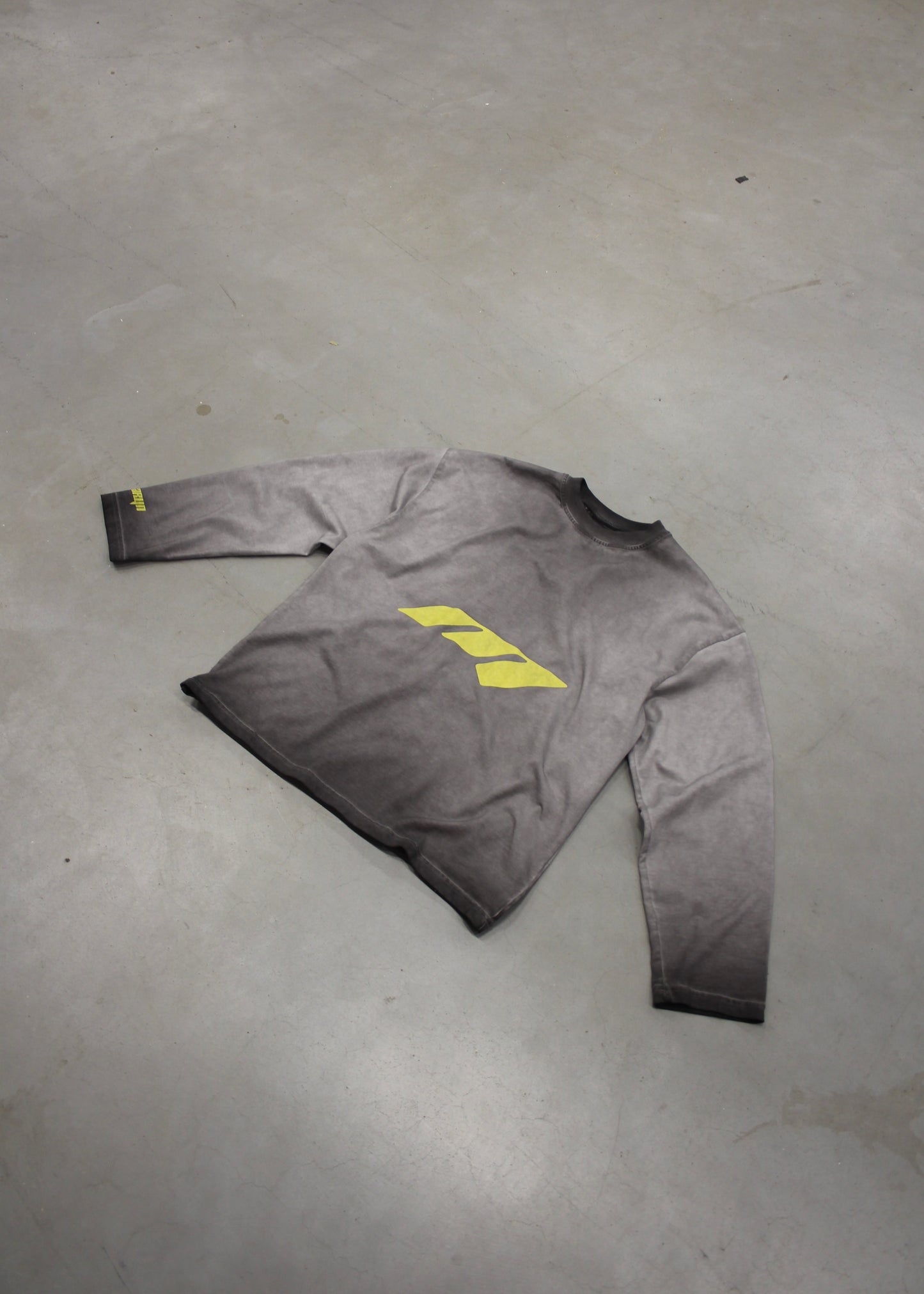 MTL Printed Longsleeve Grey/Yellow