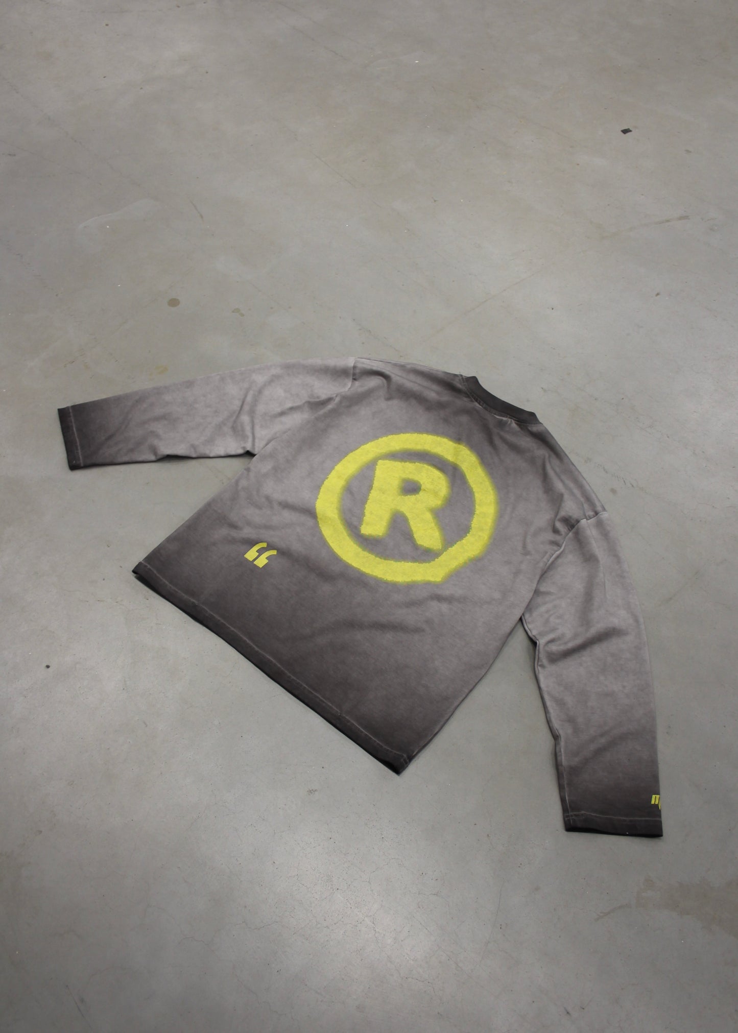 MTL Printed Longsleeve Grey/Yellow
