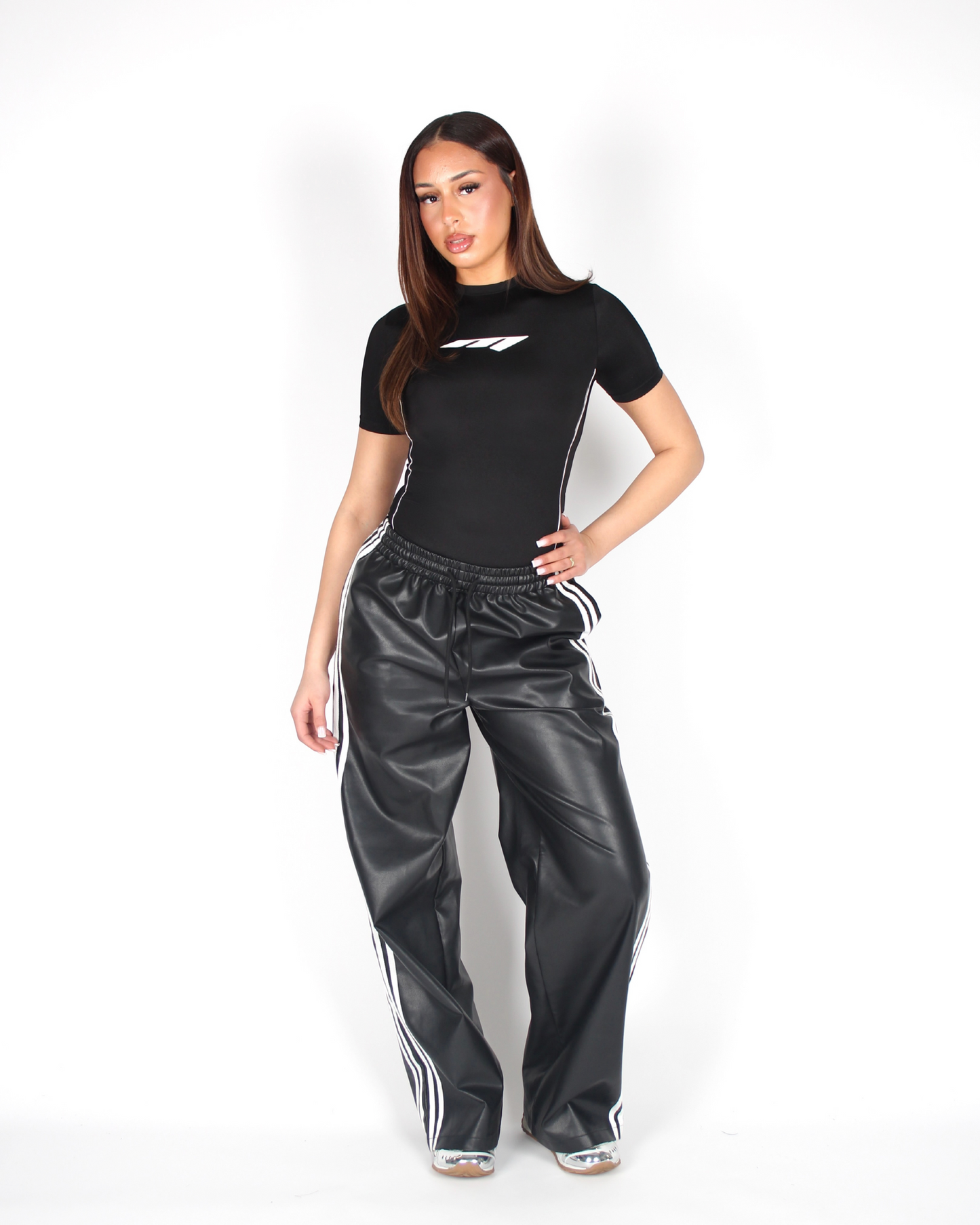 MTL Short Sleeve Bodysuit Black