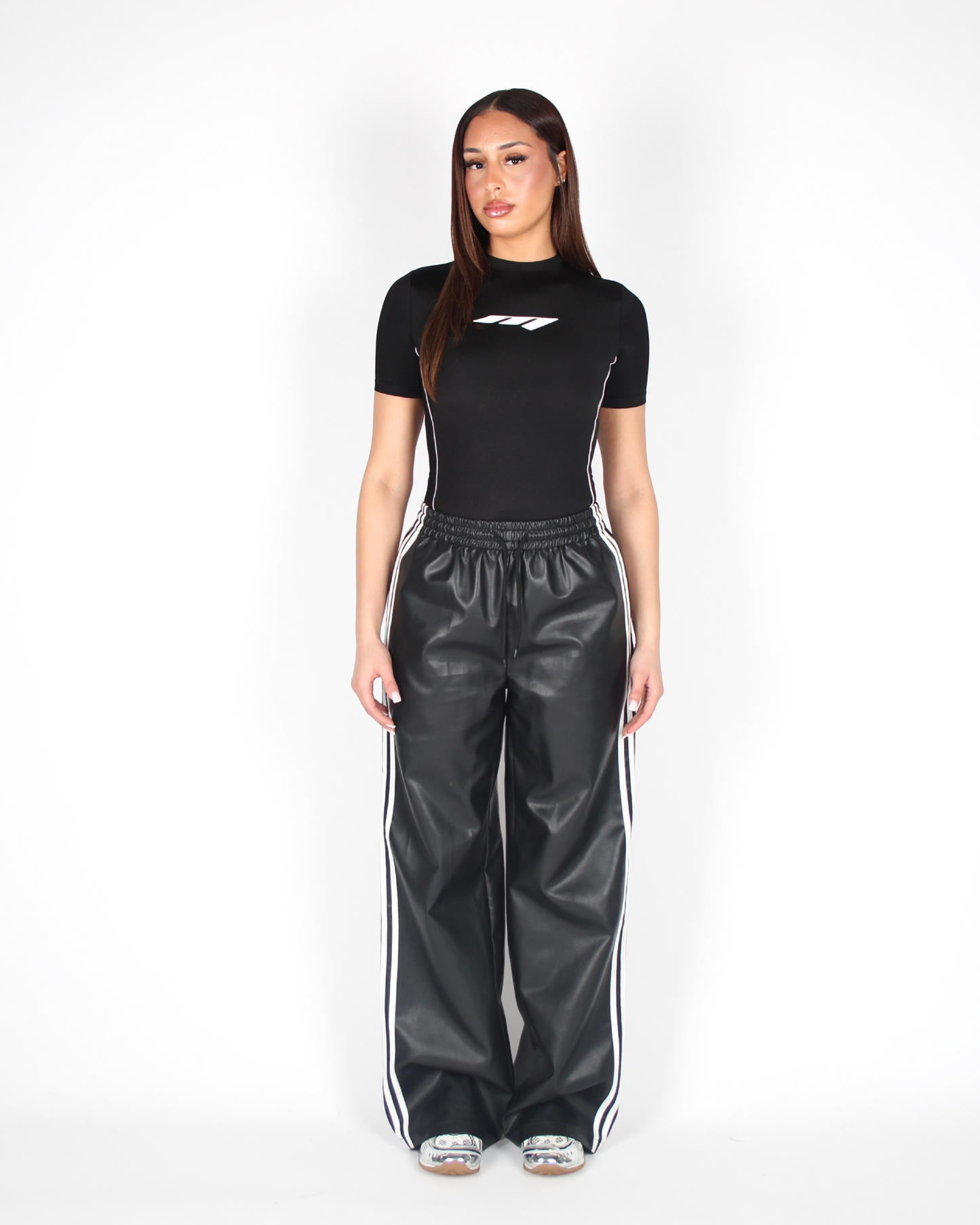 MTL Short Sleeve Bodysuit Black