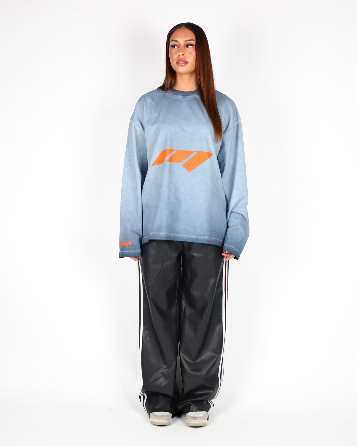 MTL Printed Longsleeve Blue/Orange