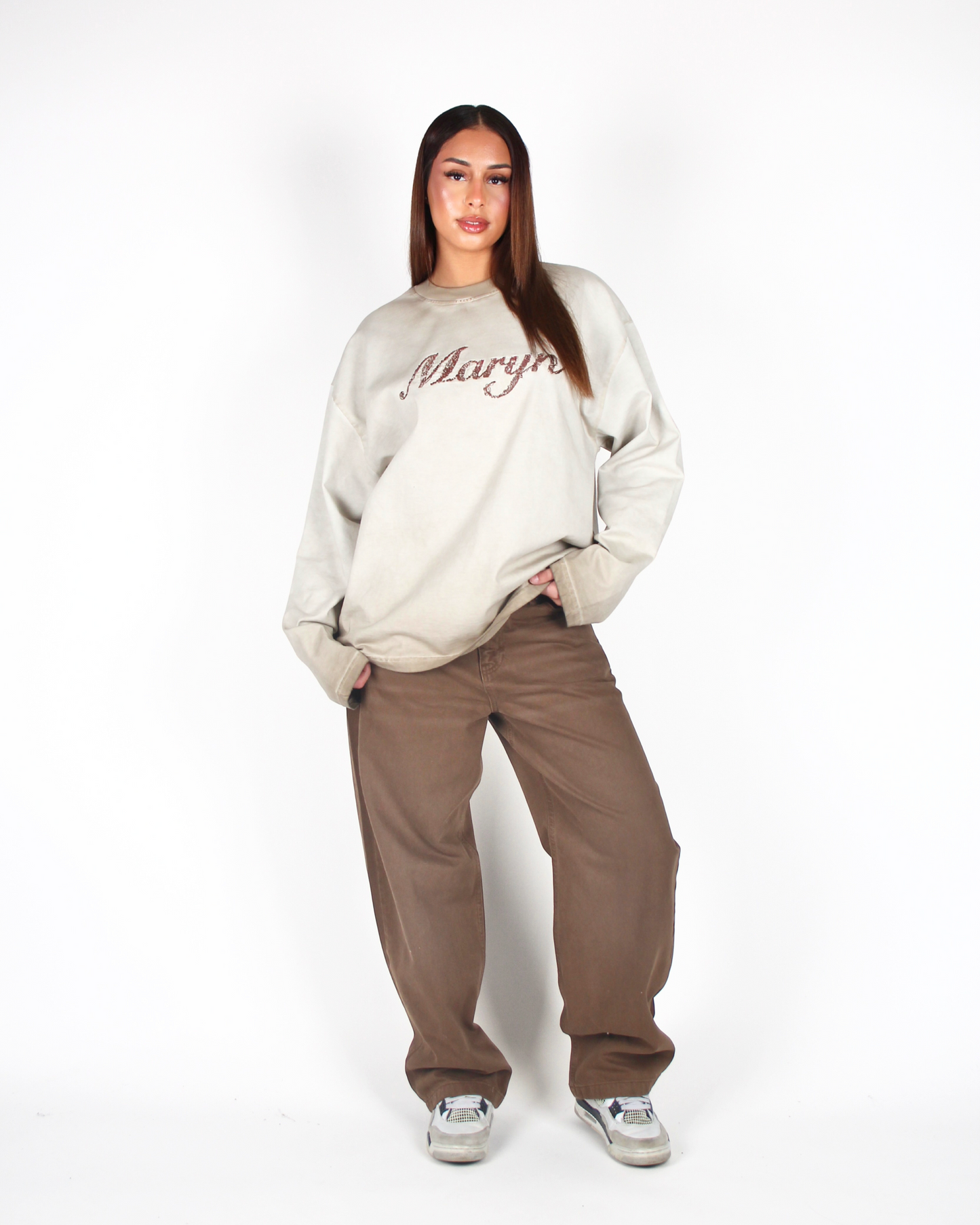 MTL Washed Longsleeve Beige