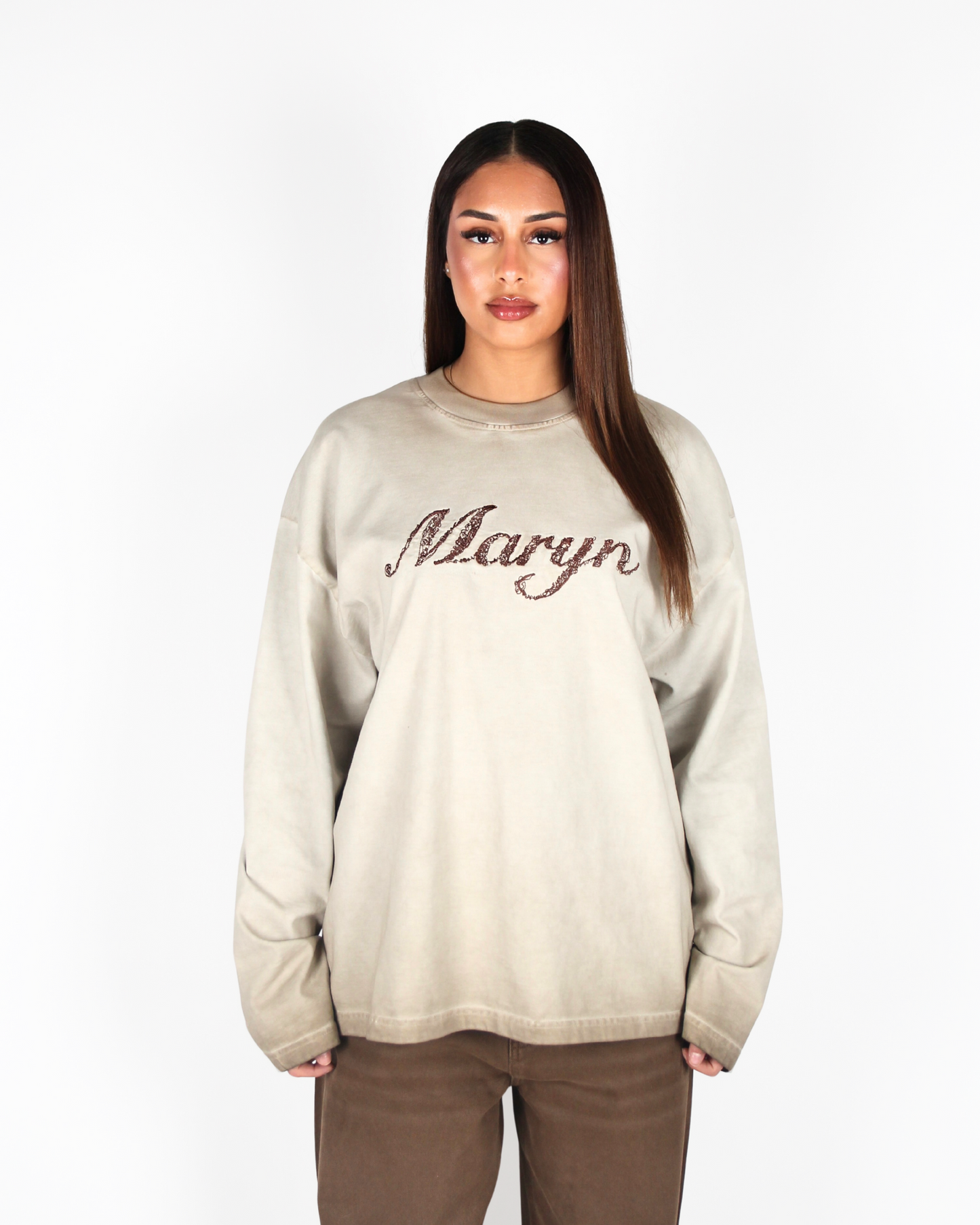 MTL Washed Longsleeve Beige