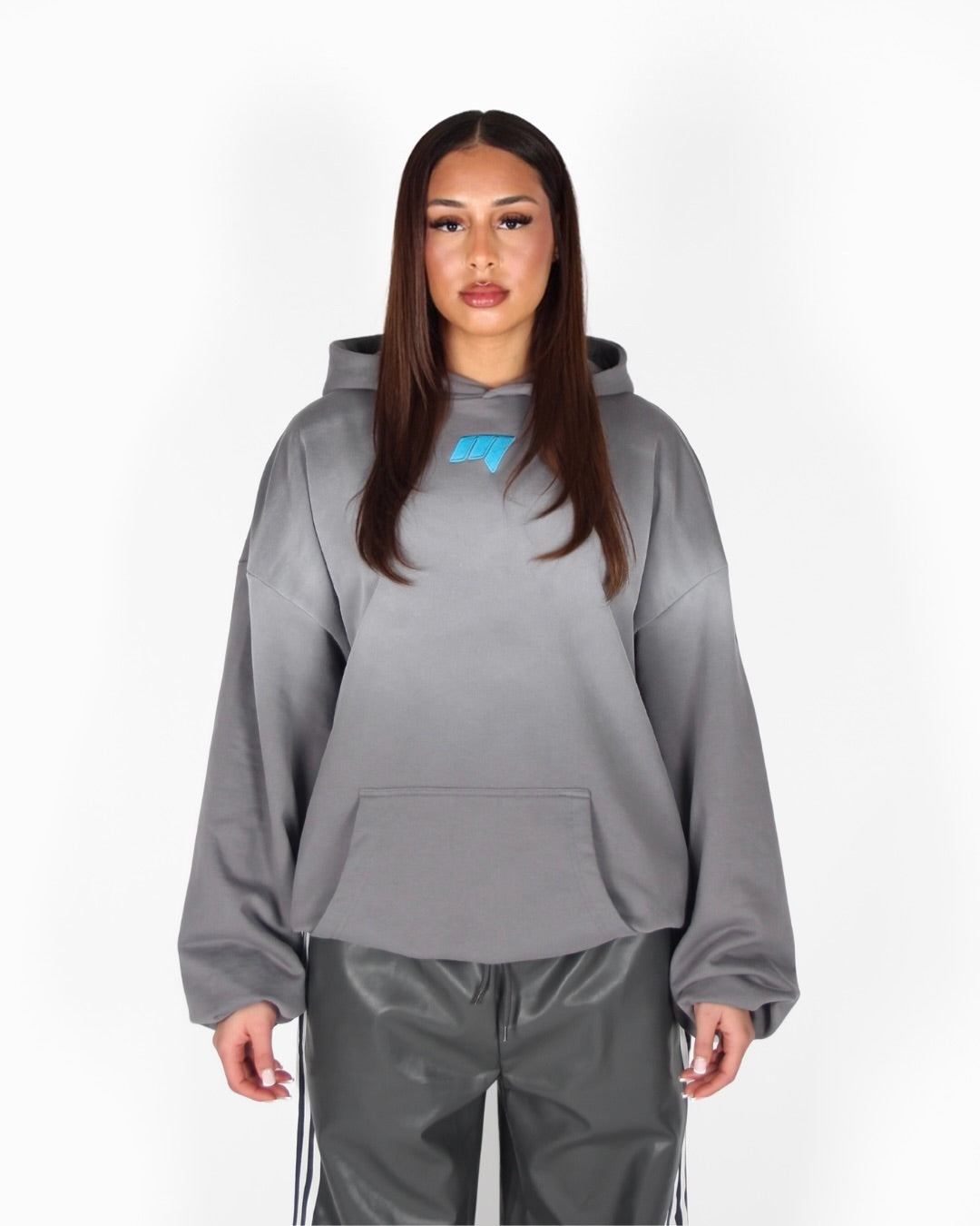 MTL Logo Hoodie Grey