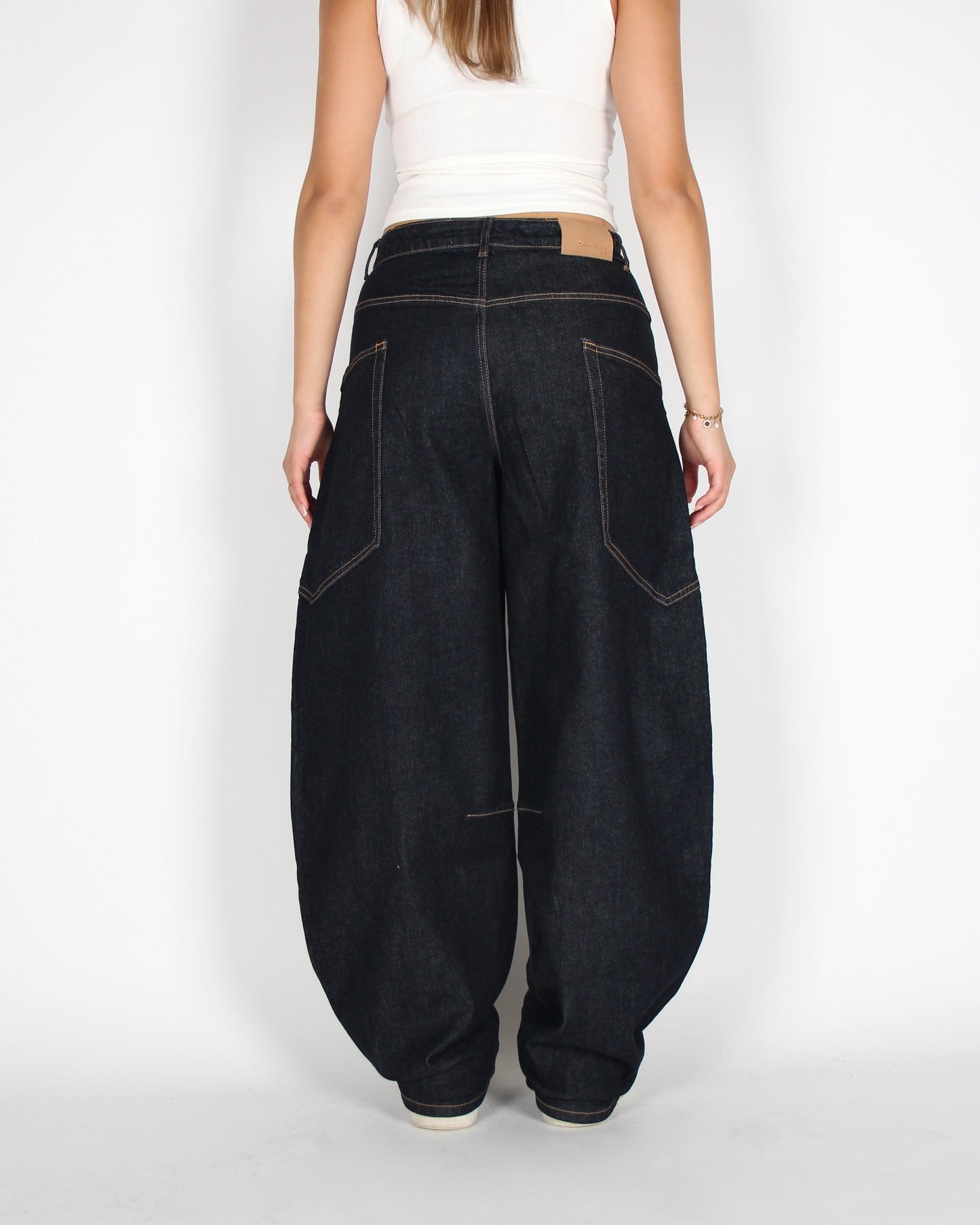 Stormi Jeans Dark Blue