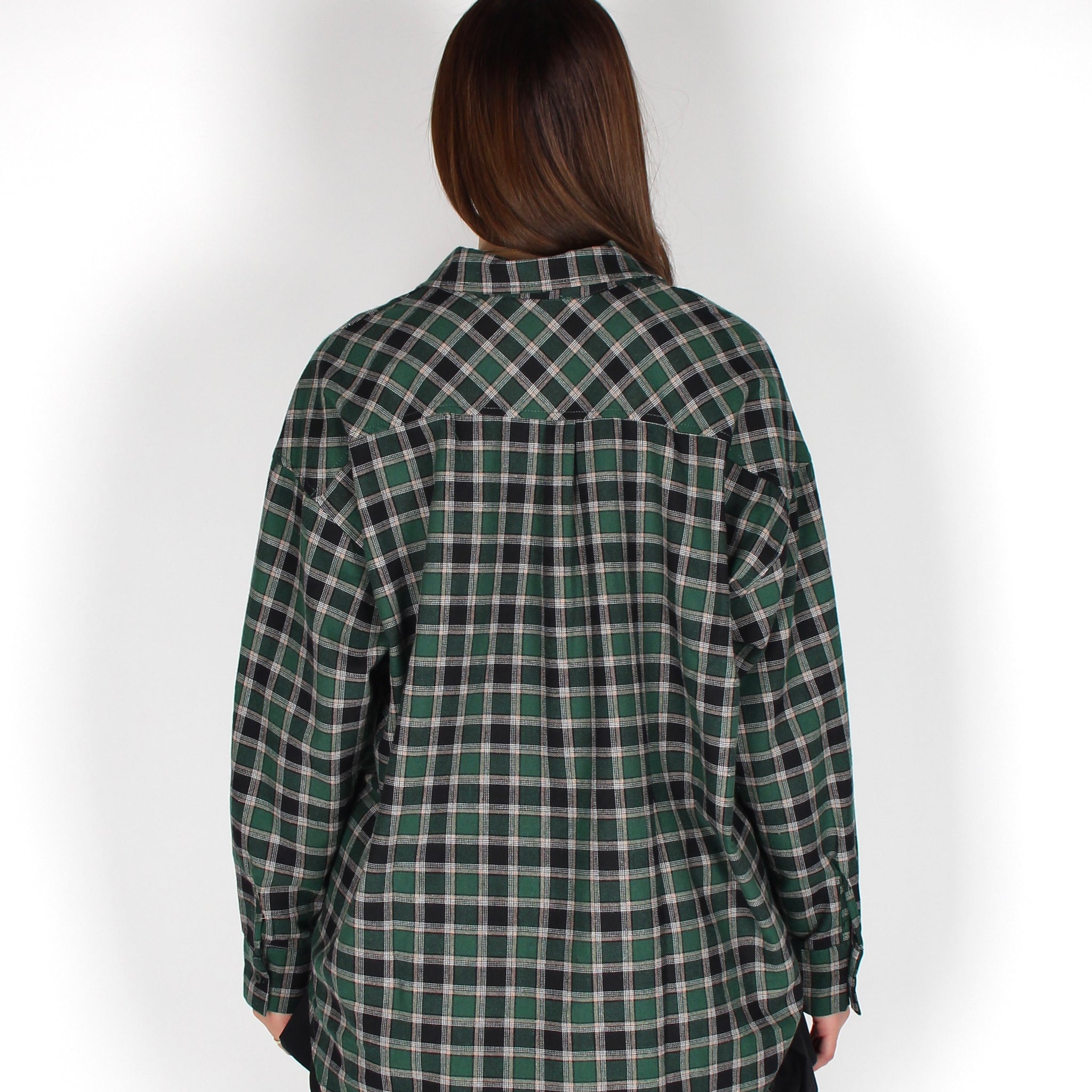 Raye Flannel Green