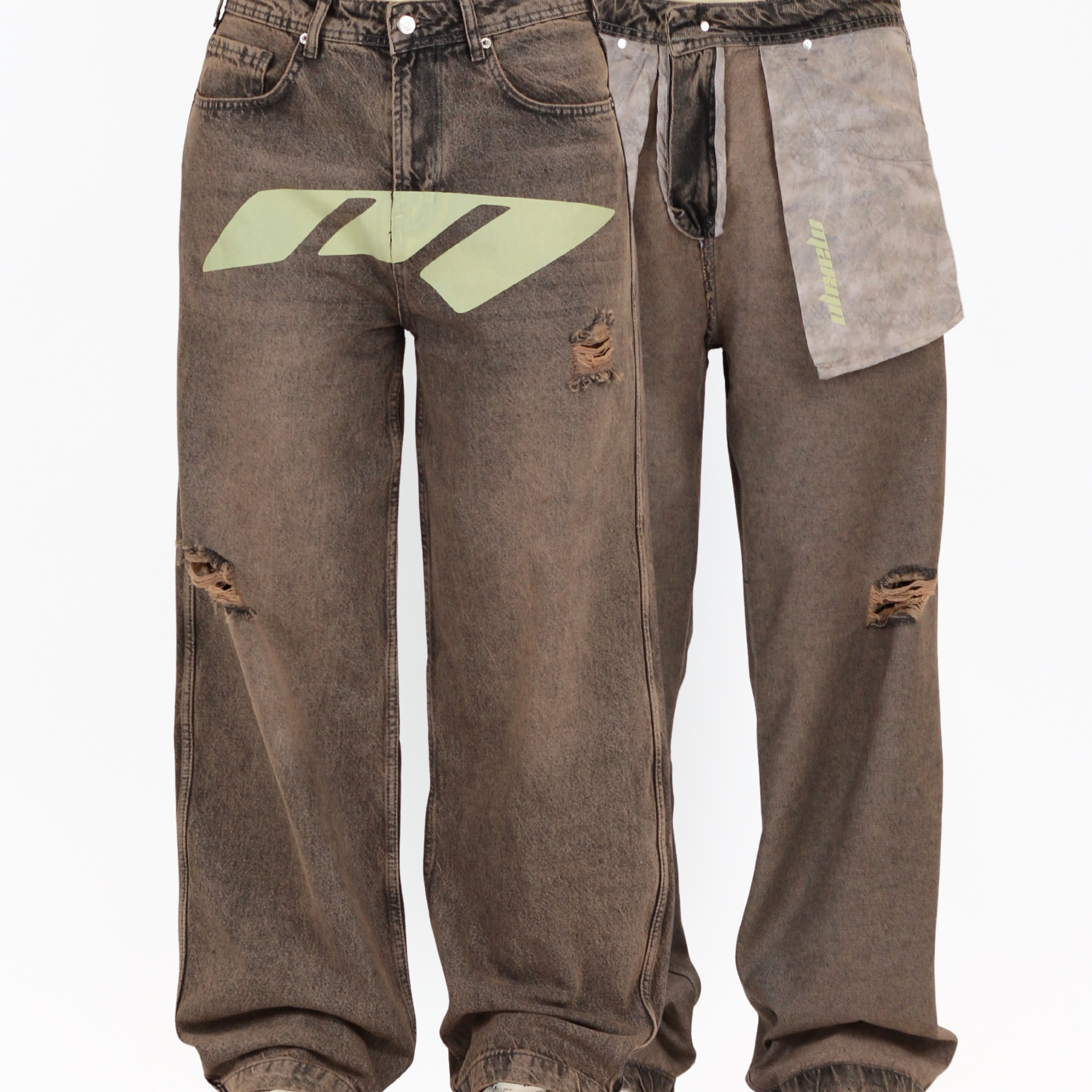 MTL Reversible Straight Leg Jeans
