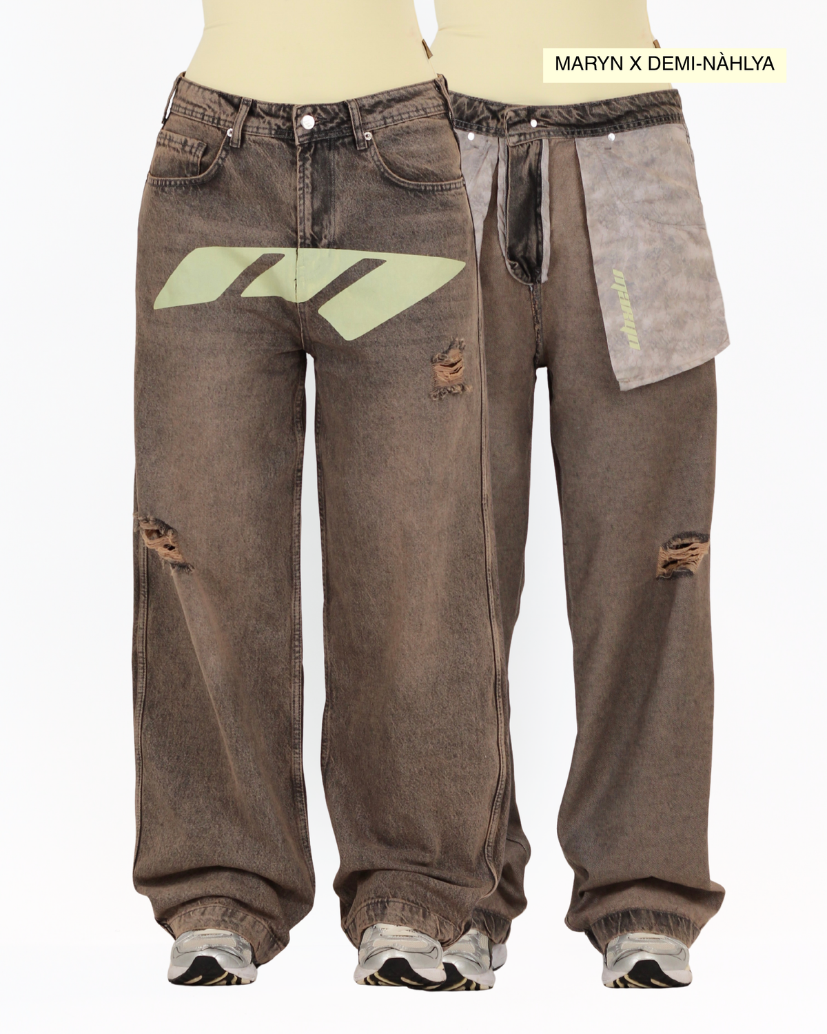 MTL Reversible Straight Leg Jeans