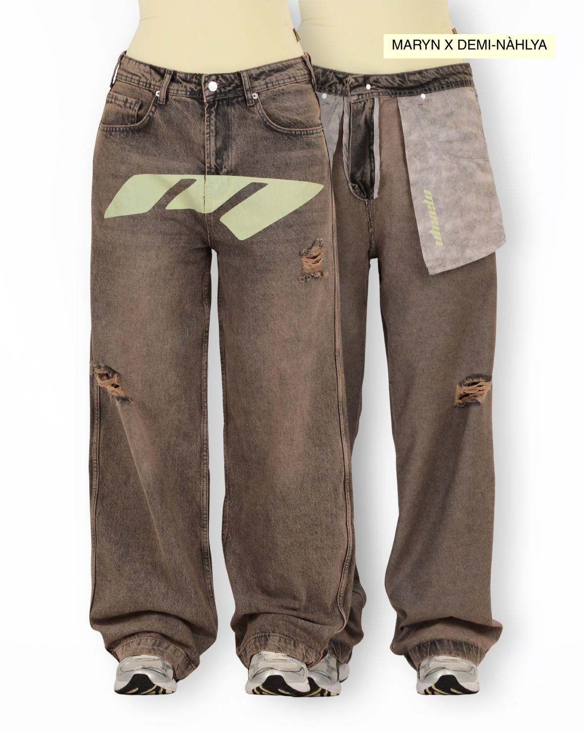 MTL Reversible Straight Leg Jeans