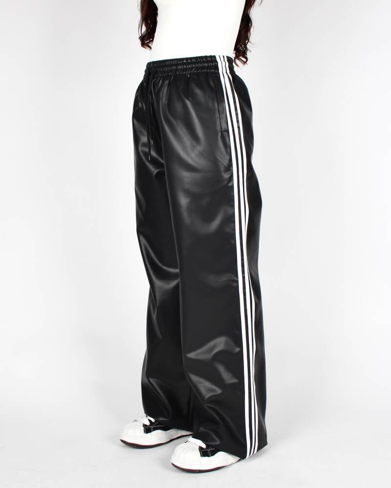 MTL Lux Leather Pants Black