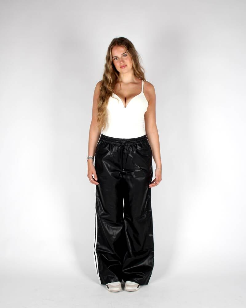 MTL Lux Leather Pants Black