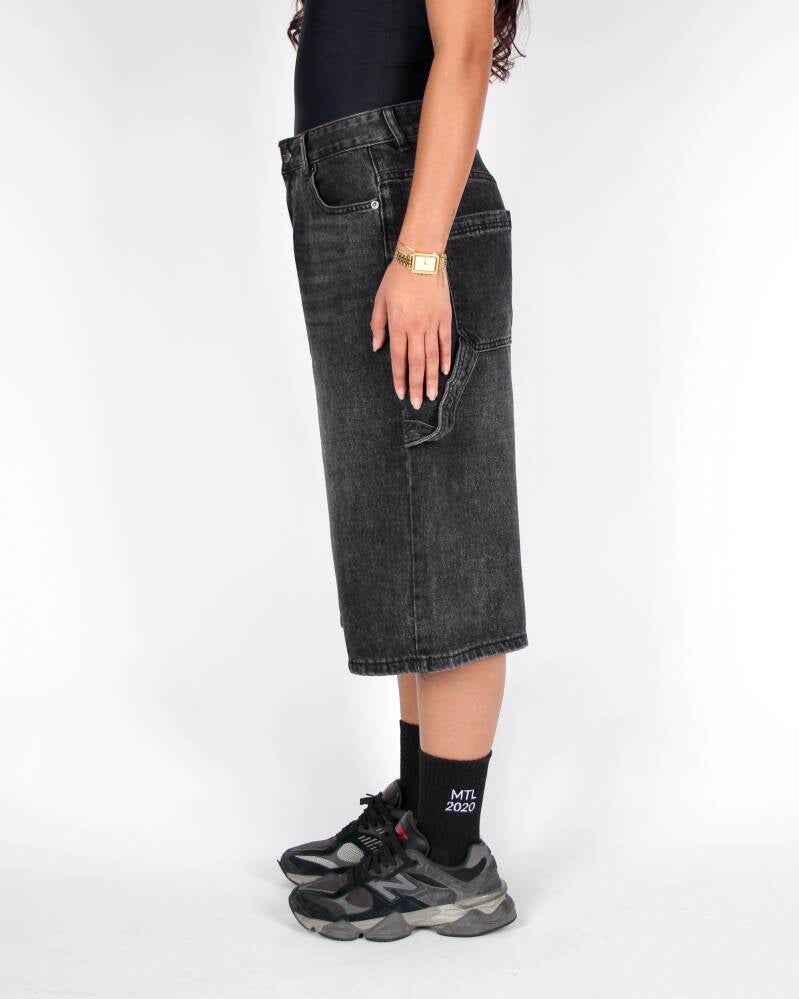 Quinn Jorts Black