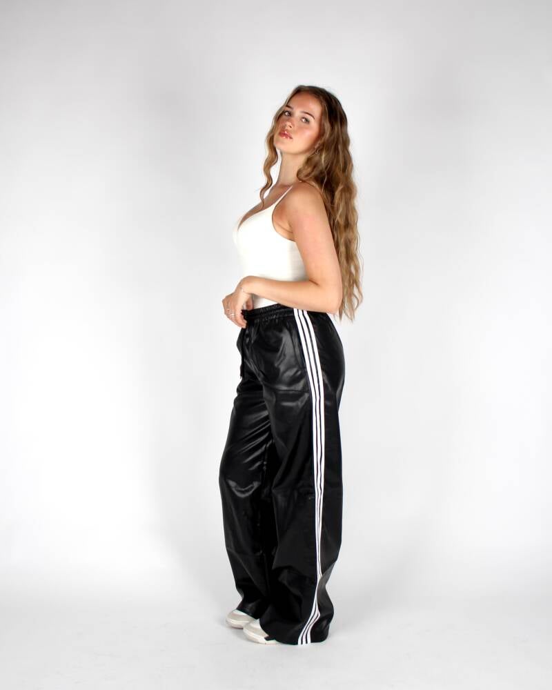 MTL Lux Leather Pants Black